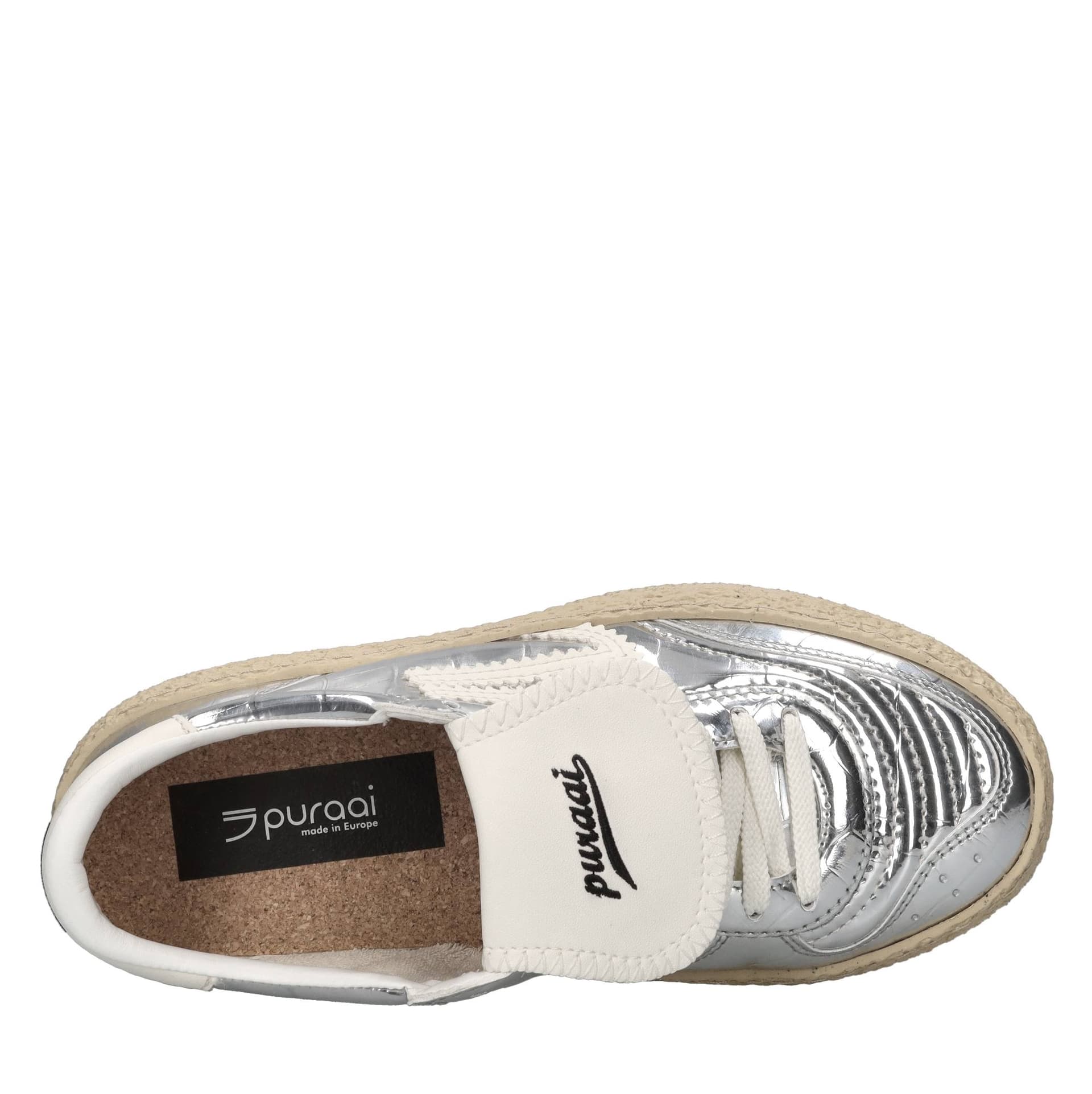 PURAAI  Sneakers Argento - 5