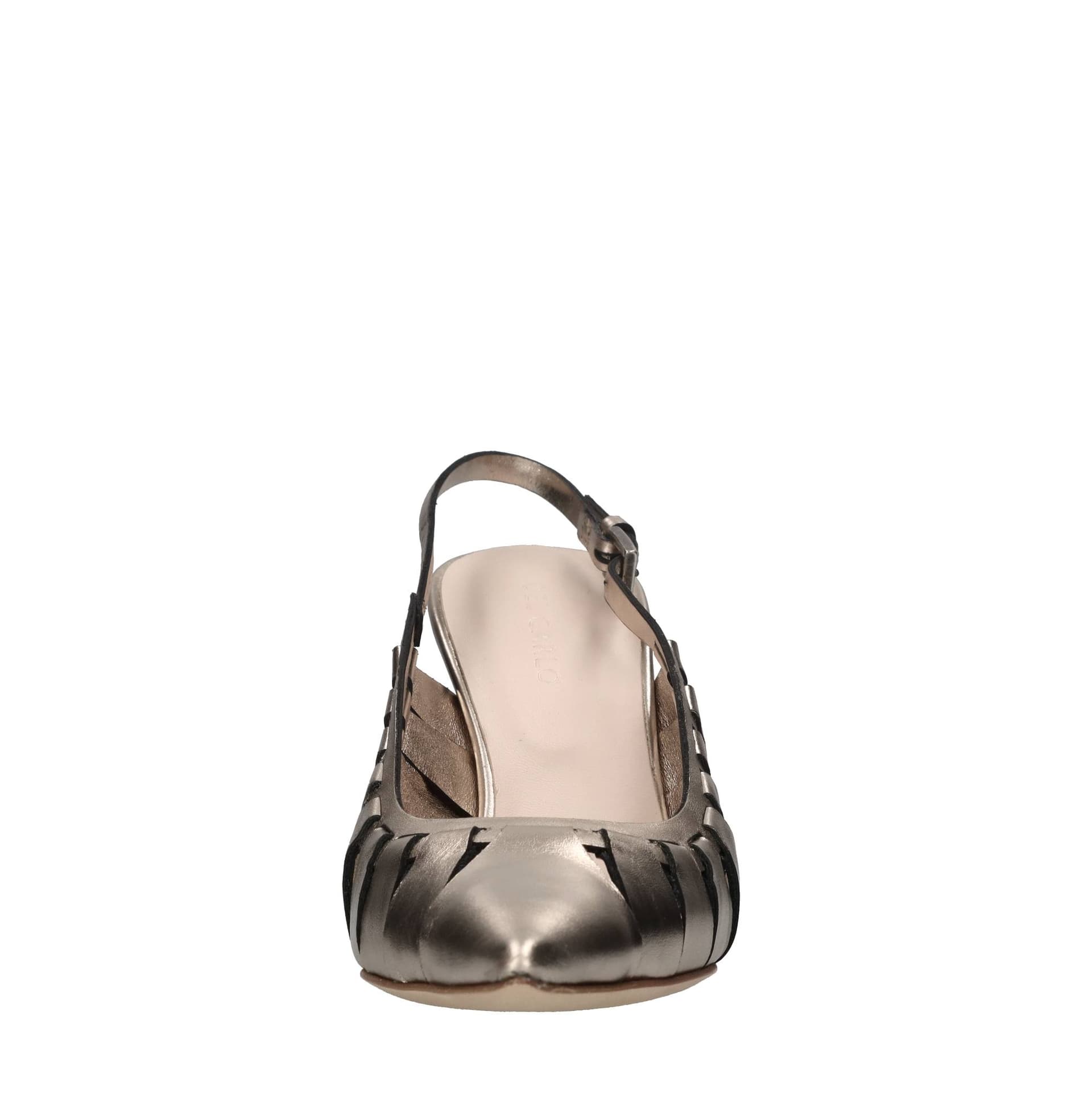 DEL CARLO  Scarpe con Tacco Platino - 4