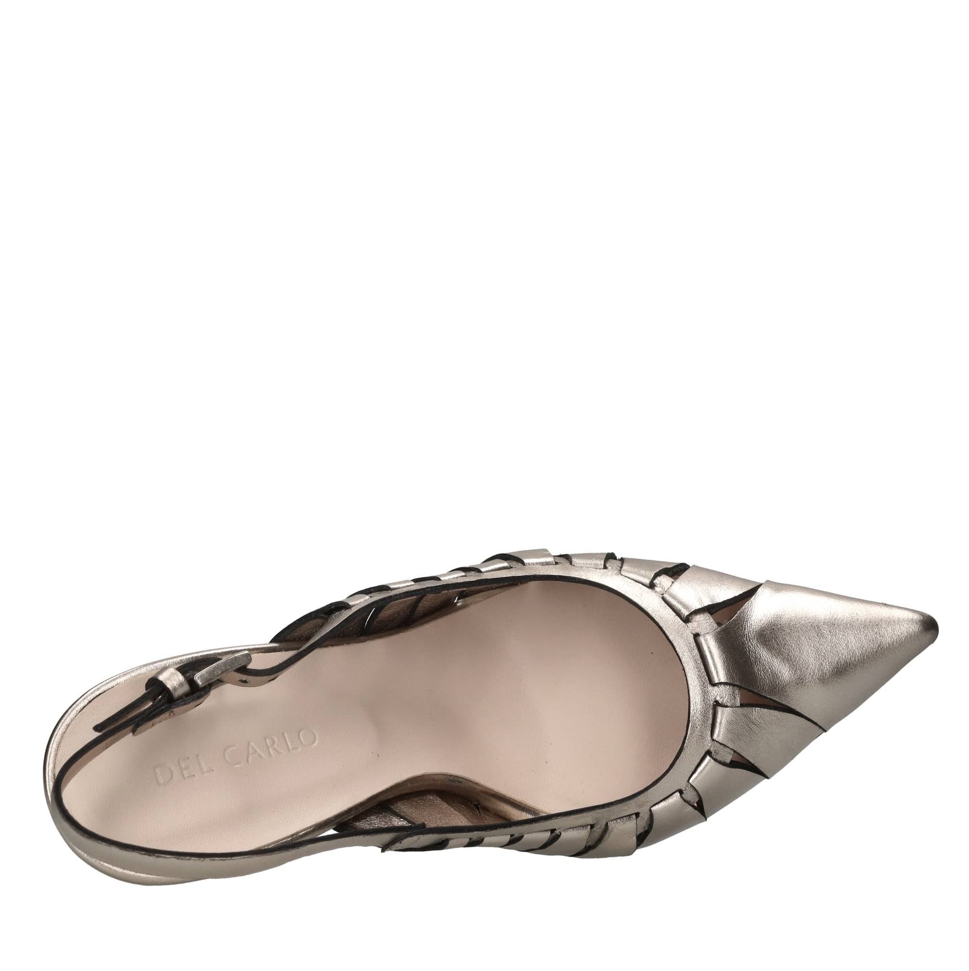 DEL CARLO  Scarpe con Tacco Platino - 5