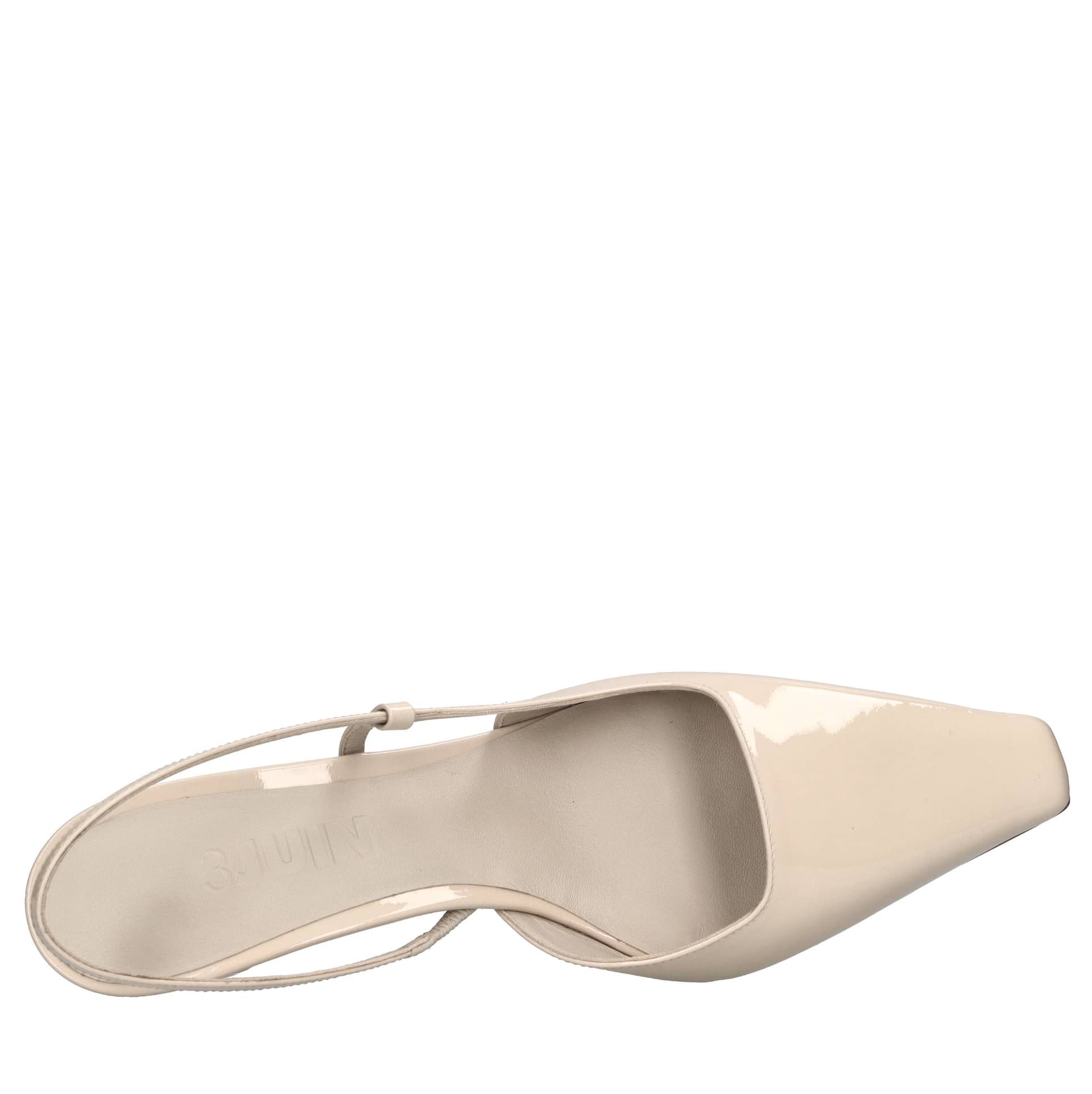 3JUIN  Scarpe con Tacco Beige - 5