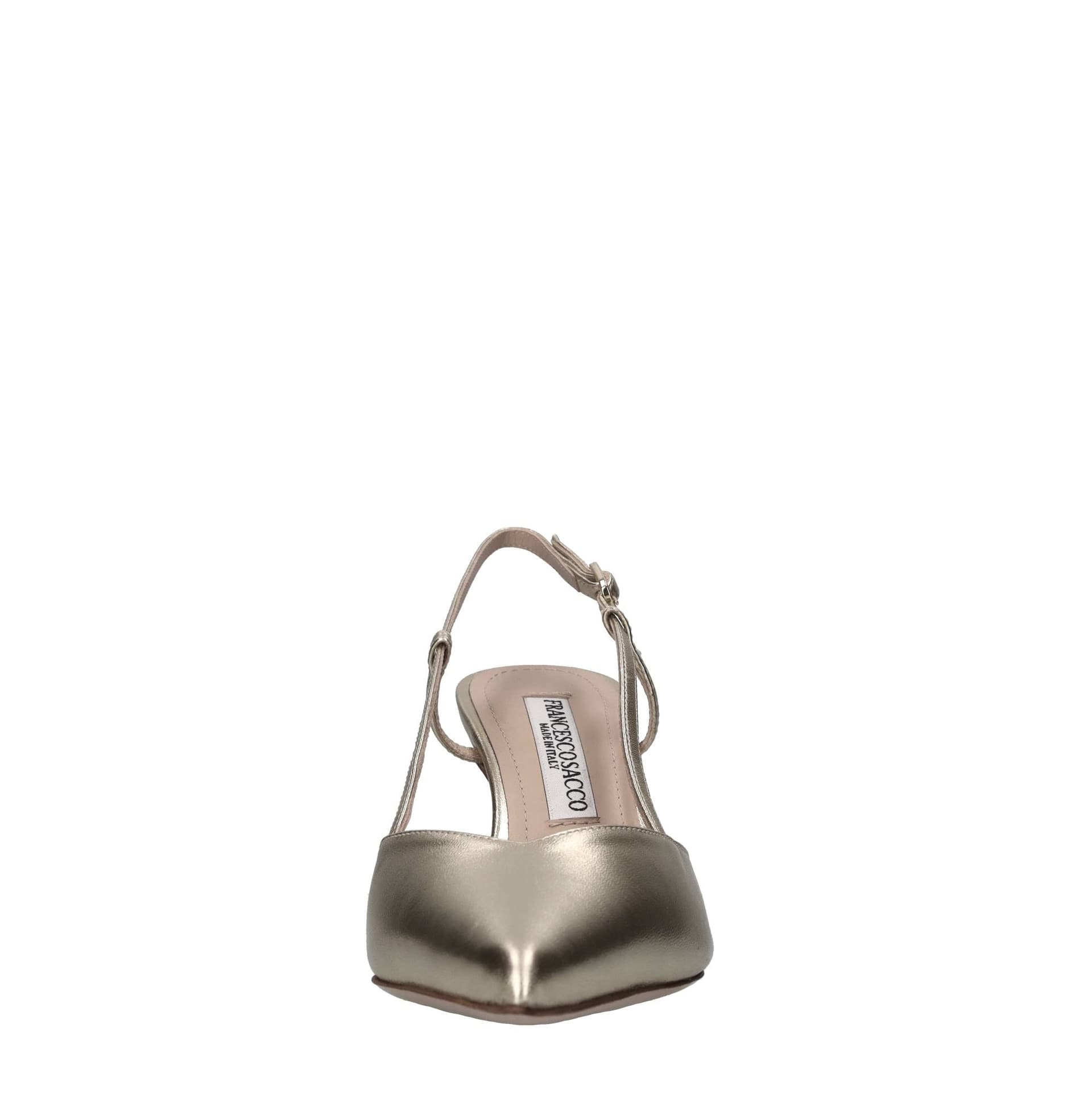 FRANCESCO SACCO  Scarpe con Tacco Platino - 4