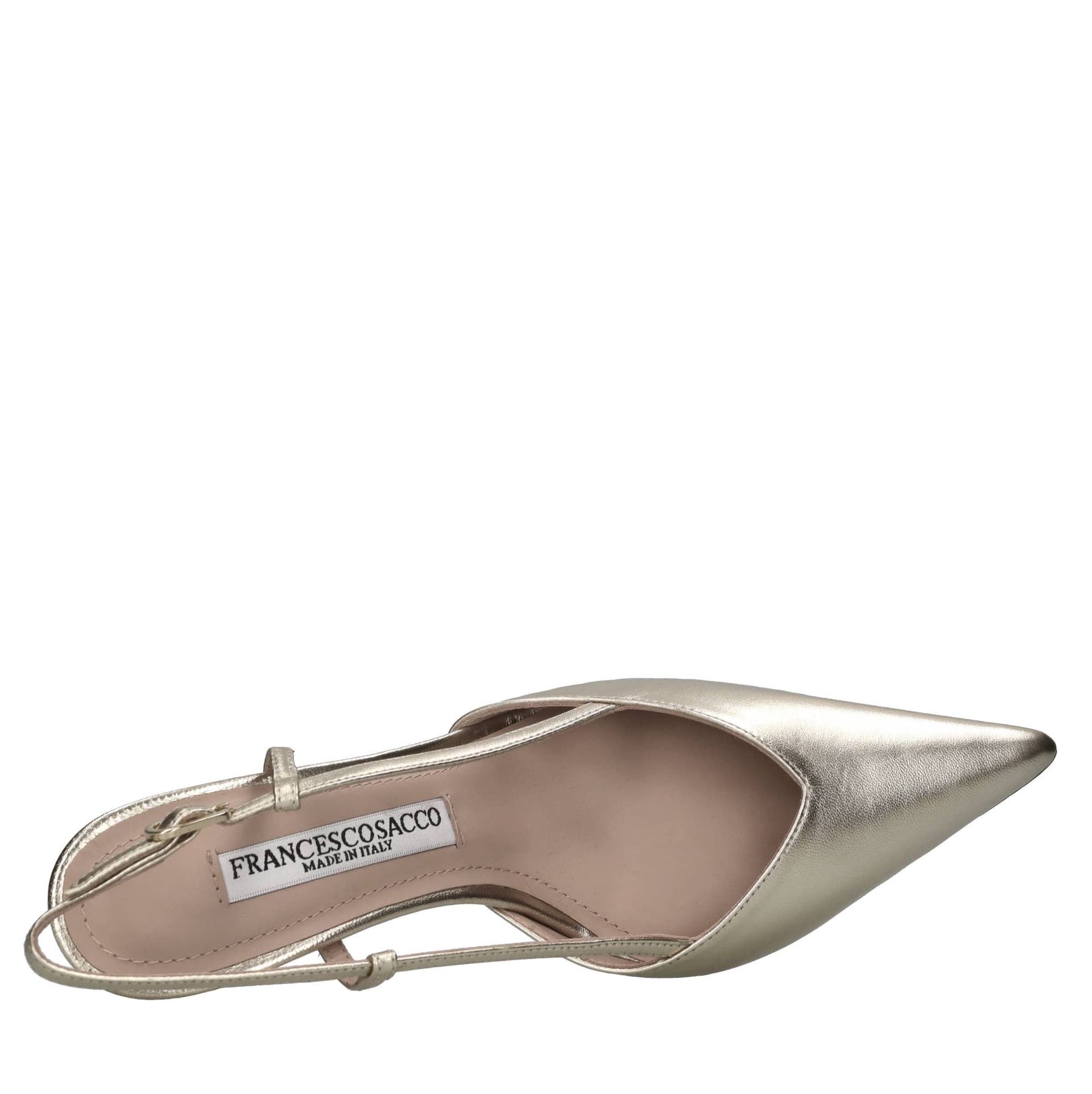 FRANCESCO SACCO  Scarpe con Tacco Platino - 5