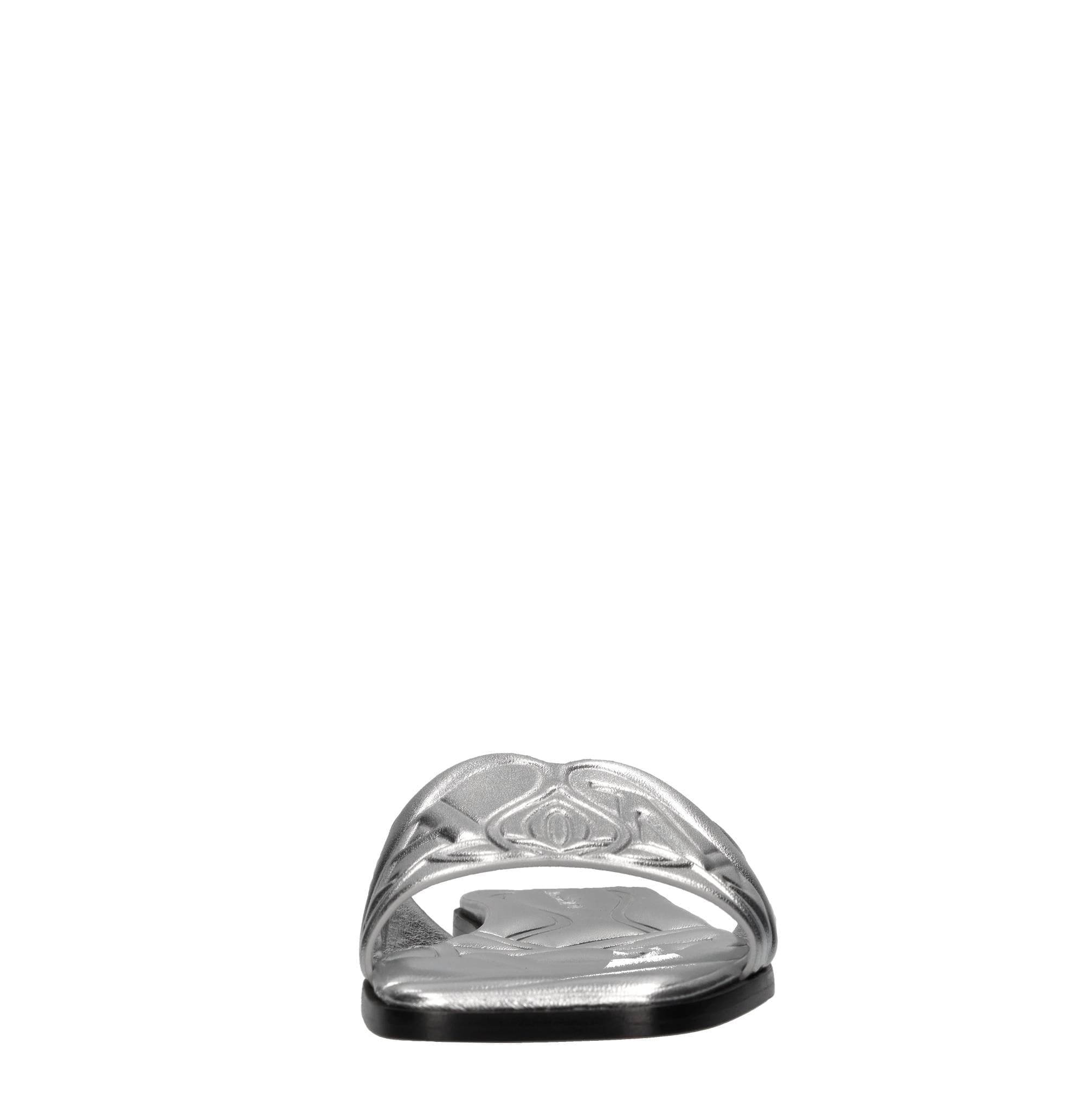 Alexander McQueen ALEXANDER MCQUEEN Sandali Argento - 4