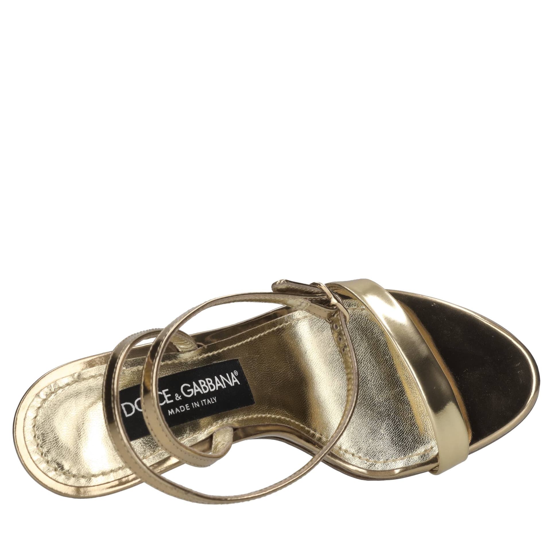 Dolce &amp; Gabbana  Sandali Oro - 5