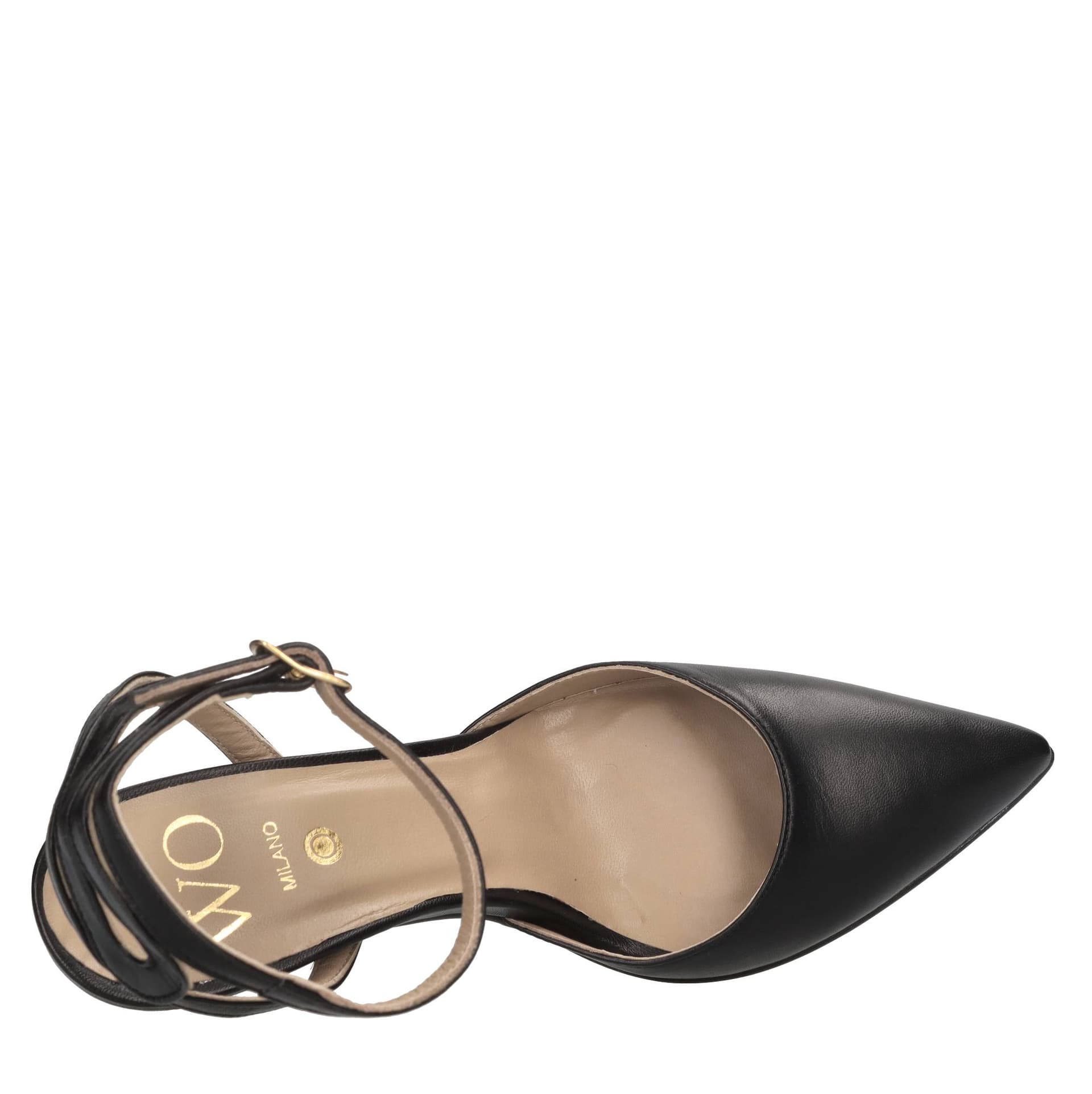 WO MILANO  Scarpe con Tacco Nero - 5