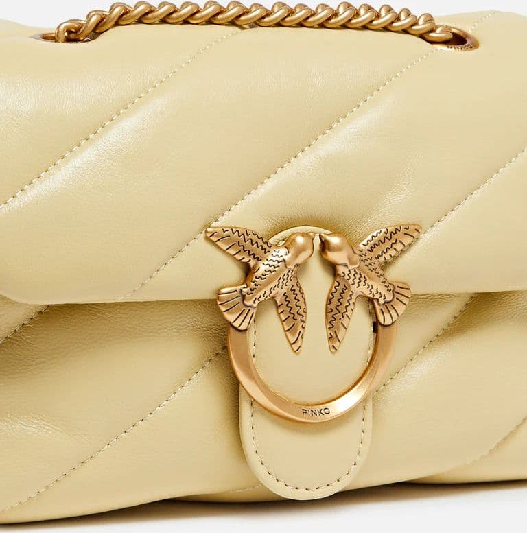 Pinko PINKO  LOVE PUFF MINI CL SHEEP NAPPA SS26 - 7