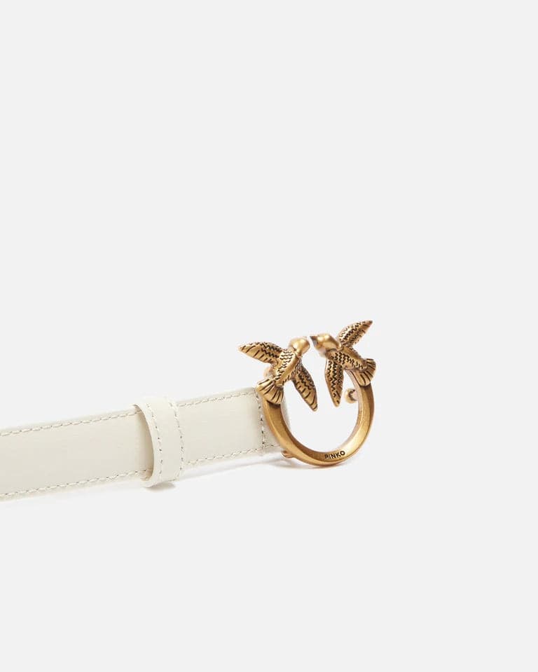 Pinko PINKO  LOVE BERRY H2 BELT.LOW VITELLO SS26 - 5