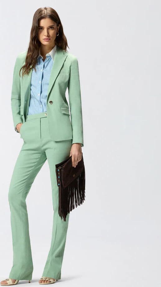 Pinko   FREDA GIACCA LINO STRETCH SS26 - 2