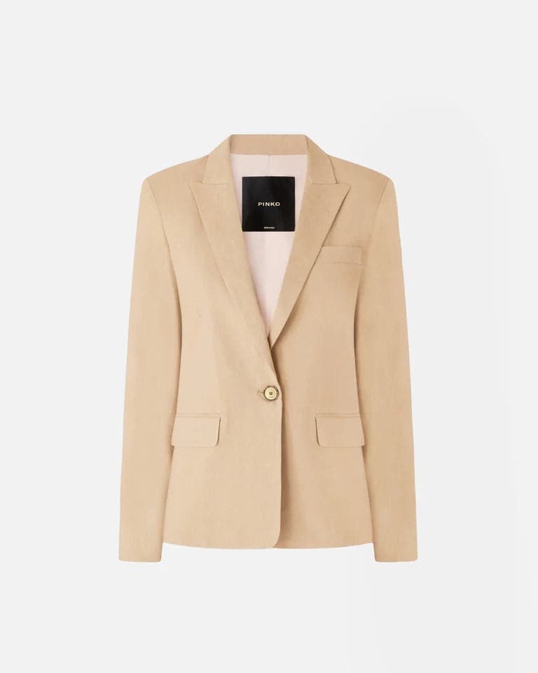 Pinko   FREDA GIACCA LINO STRETCH SS26 - 11