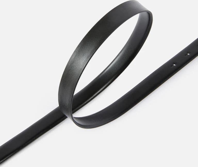 Pinko PINKO  ROUND ENAMEL H2 BELT.LOW VITELLO SS26 - 4