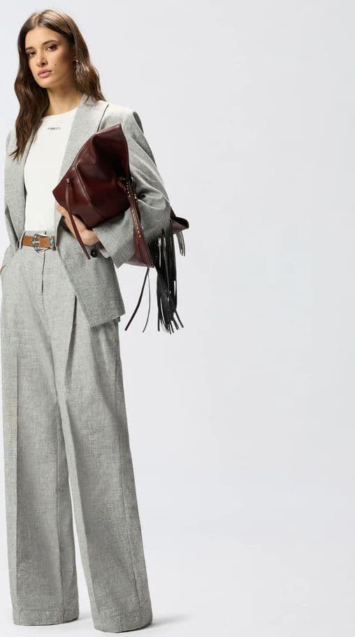 Pinko   BRESCELLO PANTALONE FIAMMATO  SS26 - 7