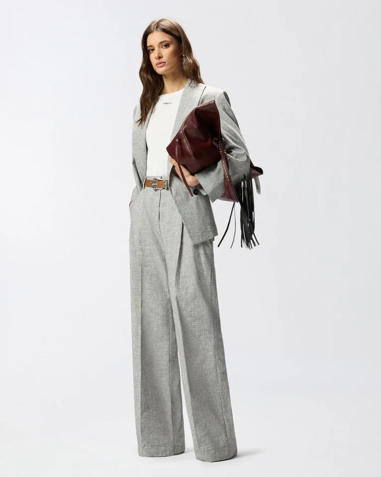 Pinko   BRESCELLO PANTALONE FIAMMATO  SS26 - 7