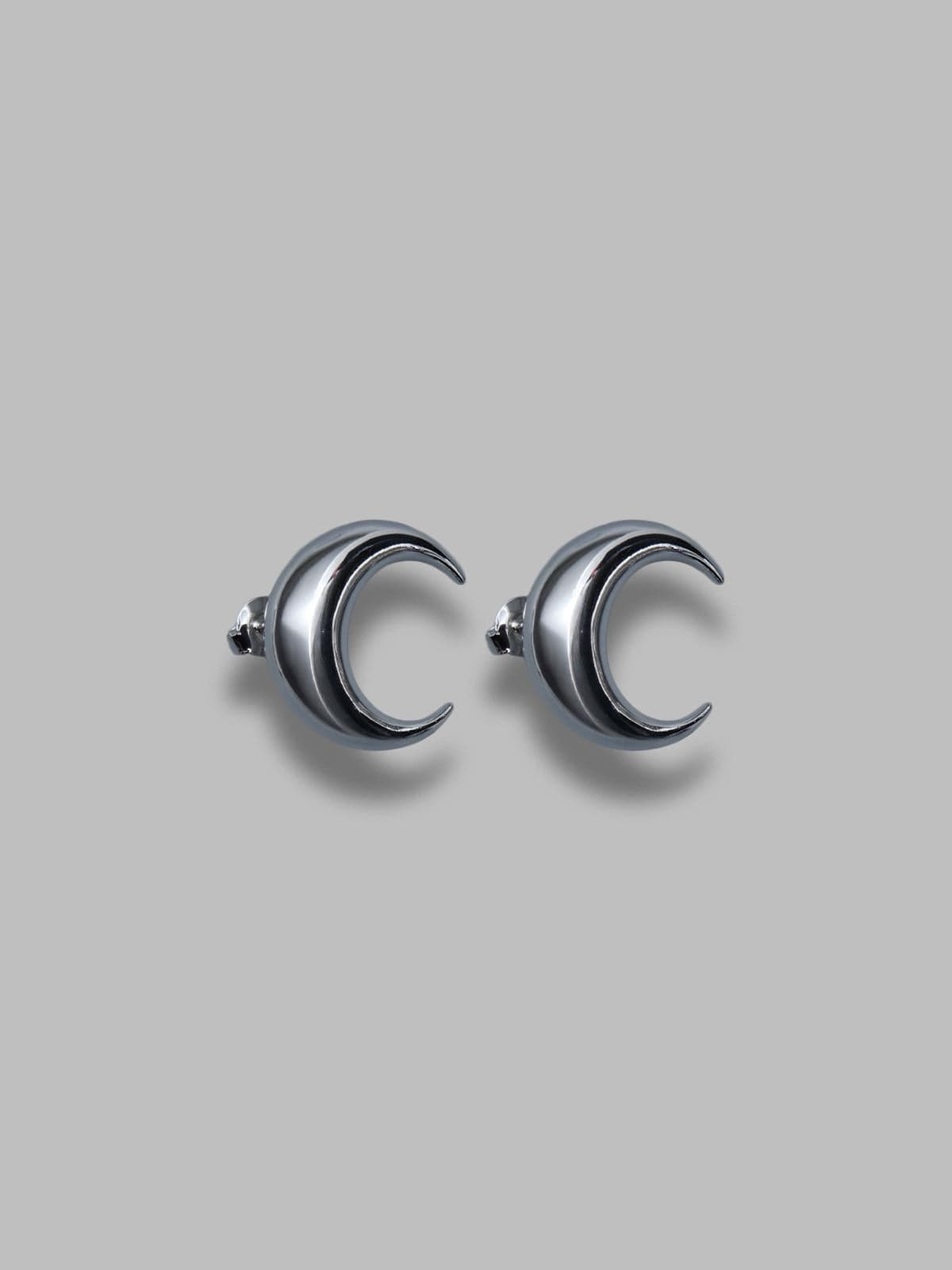 MARINE SERRE moon stud earrings - 3