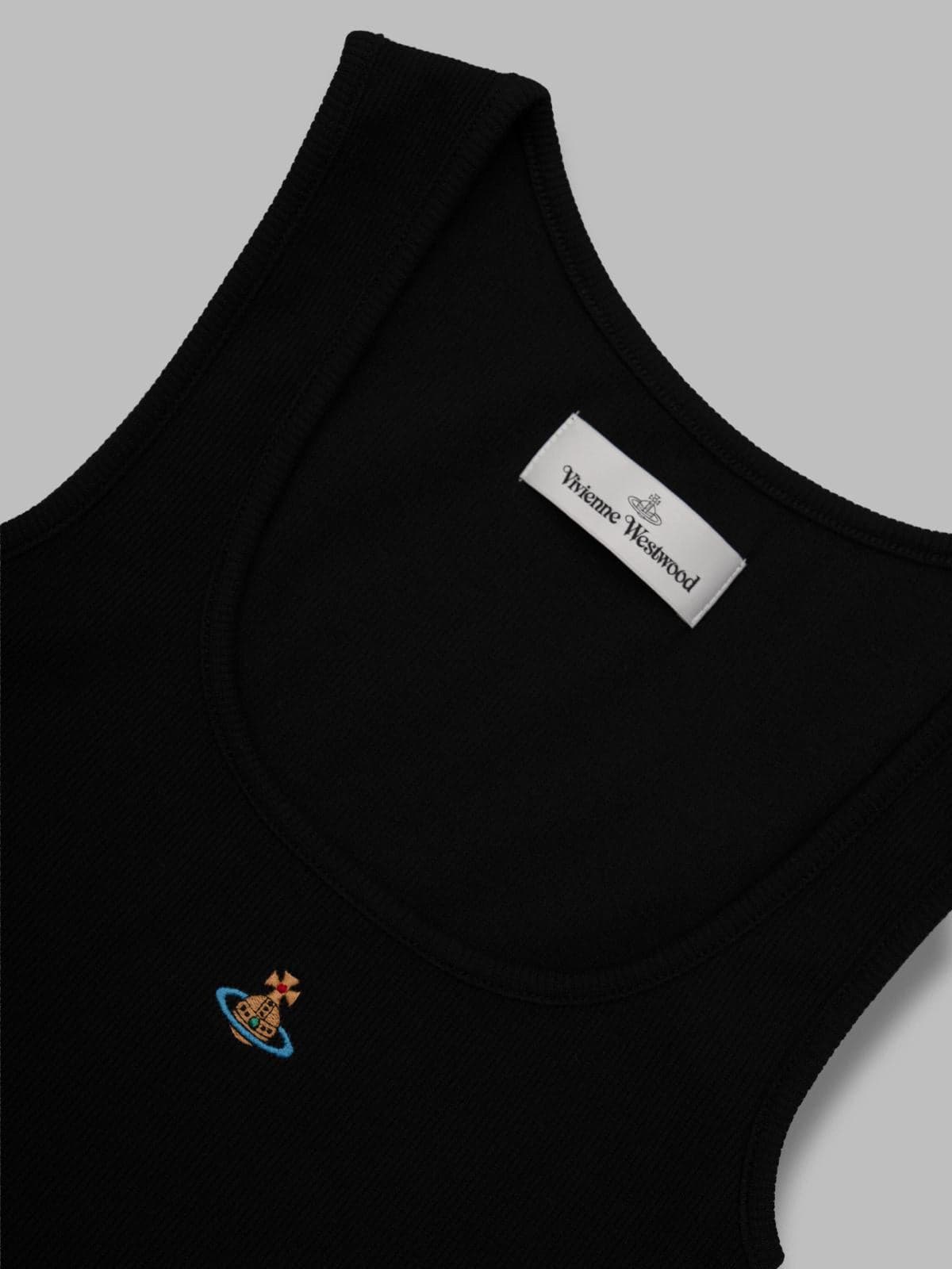 Vivienne Westwood cropped rib vest - 3