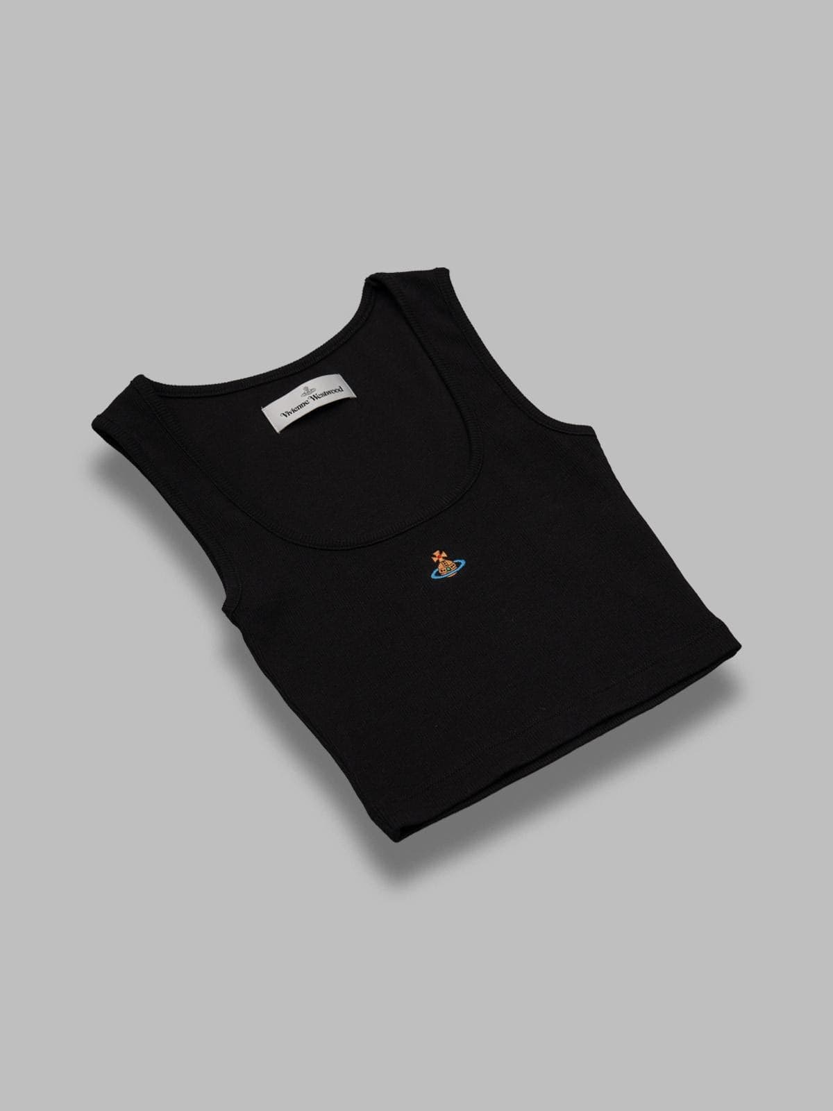 Vivienne Westwood cropped rib vest - 4