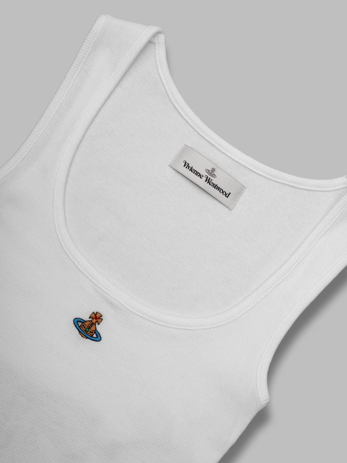 Vivienne Westwood cropped rib vest - 3