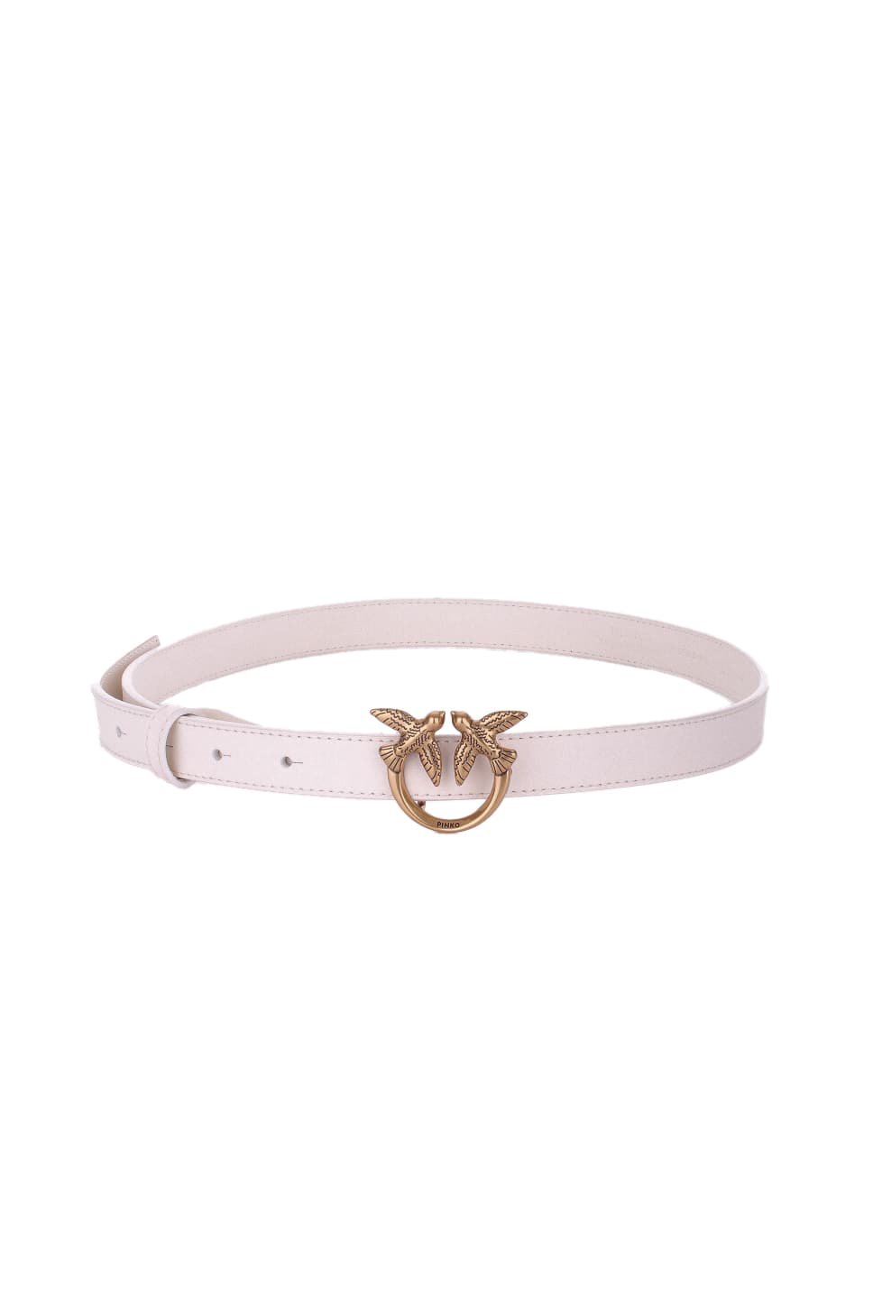Pinko  Cinture bianco Seta - 5