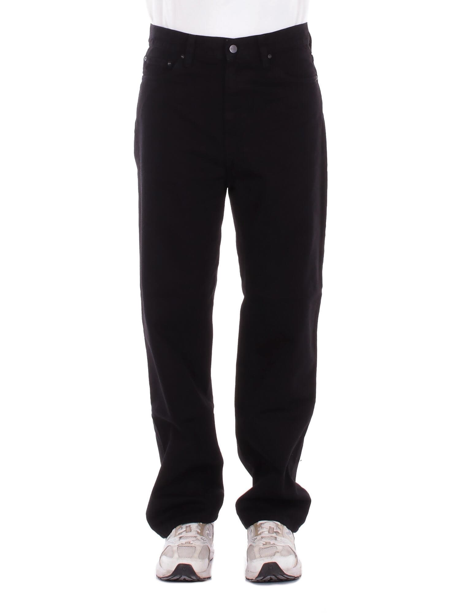 CARHARTT  Jeans Black rinsed - 7
