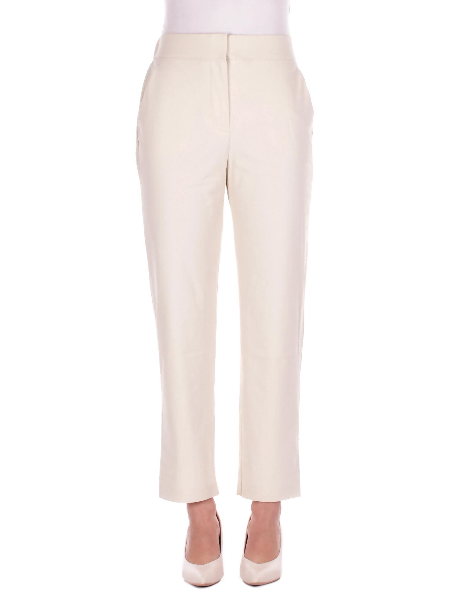 MM MAX MARA  Pantaloni Panna - 7