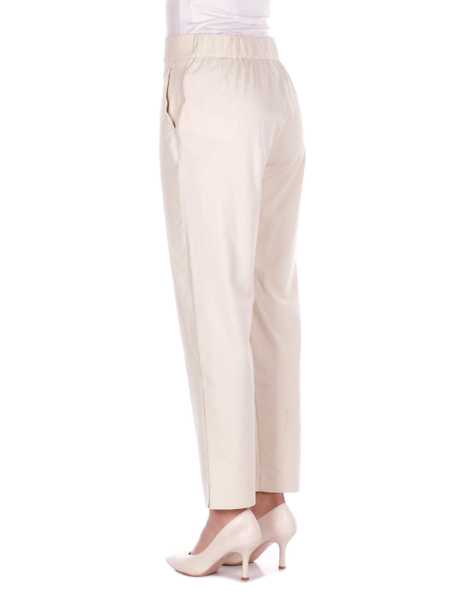 MM MAX MARA  Pantaloni Panna - 3