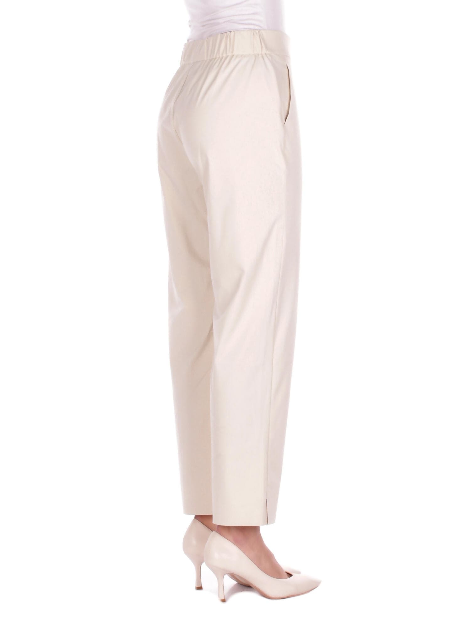 MM MAX MARA  Pantaloni Panna - 5