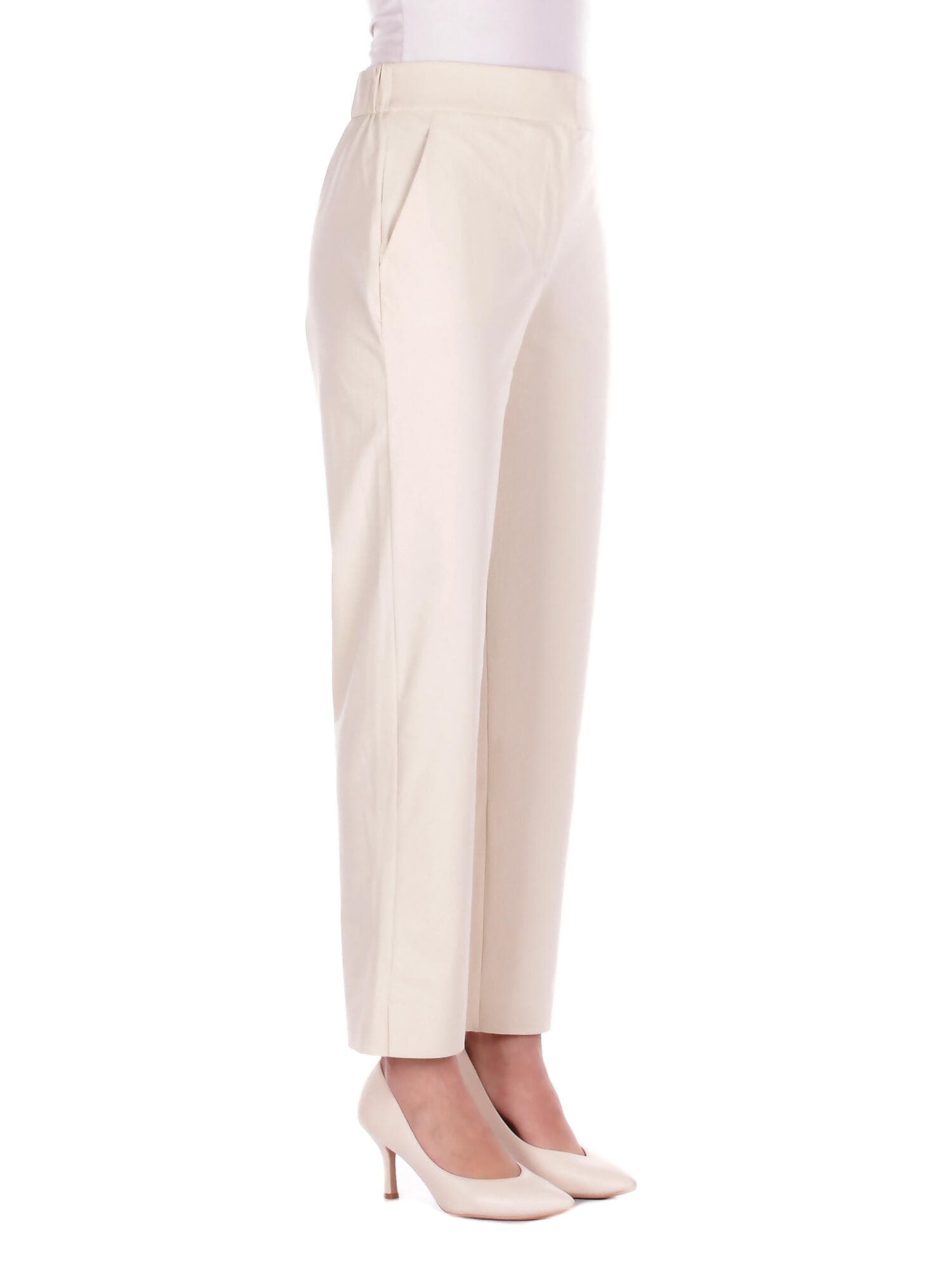 MM MAX MARA  Pantaloni Panna - 6