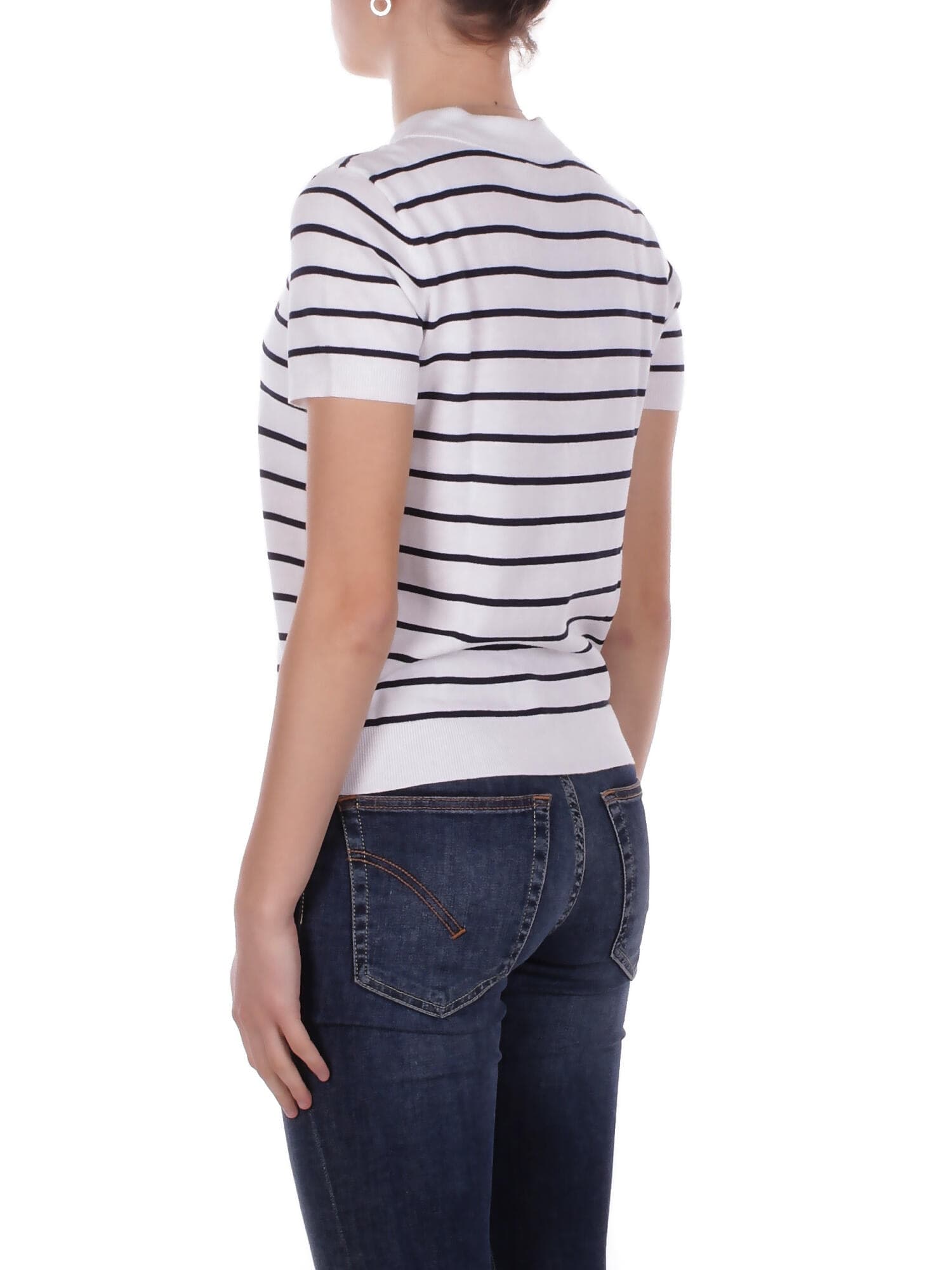 Ralph Lauren  Maglie White navy - 3