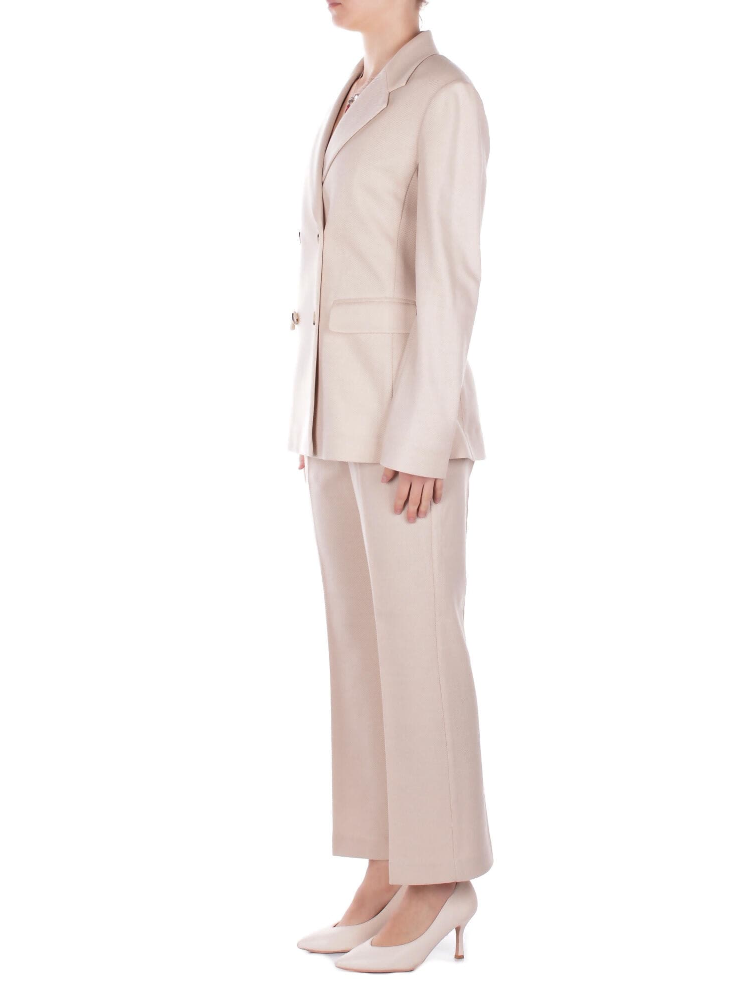 MM MAX MARA  Pantaloni Panna - 2