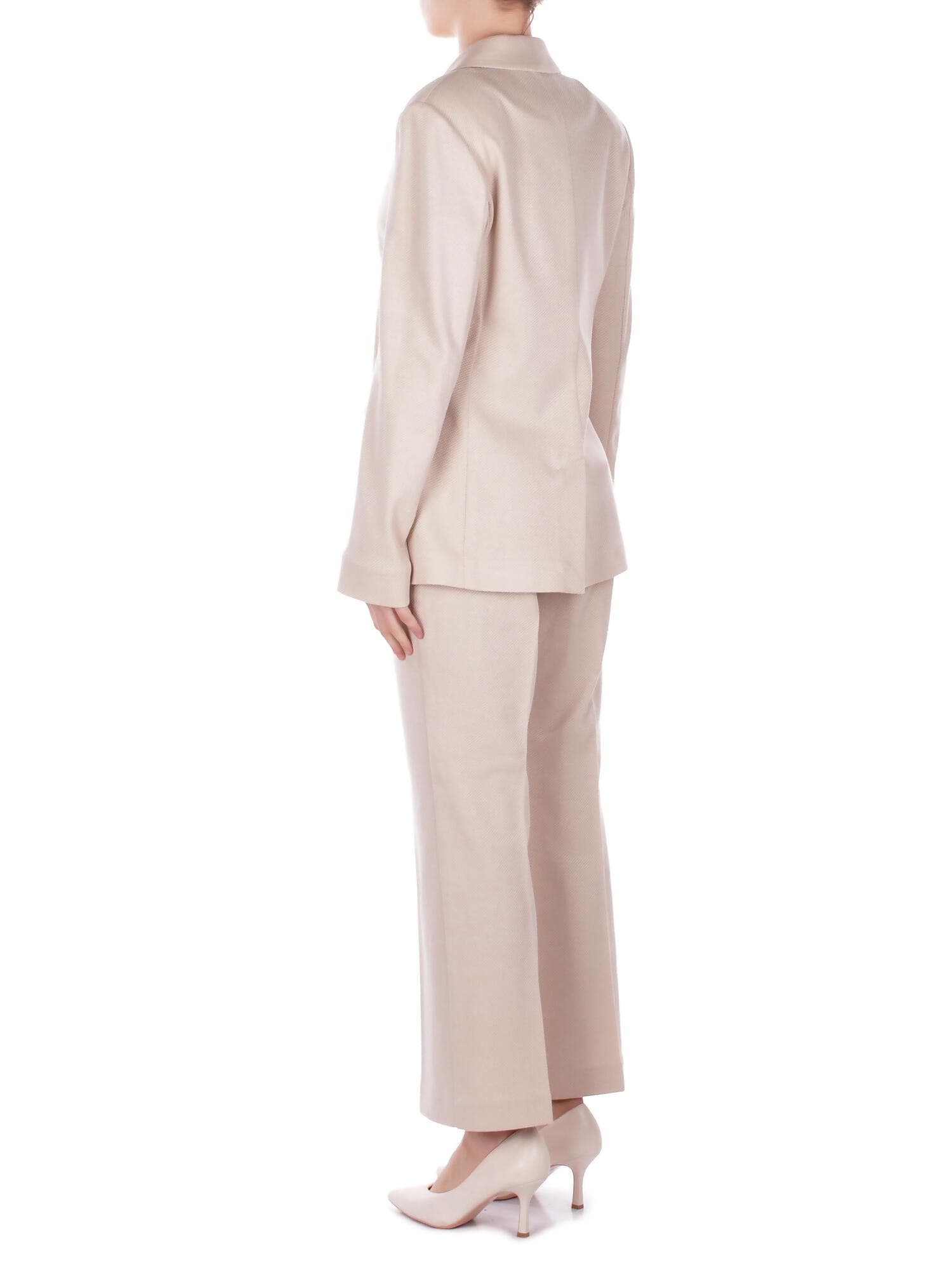 MM MAX MARA  Pantaloni Panna - 3