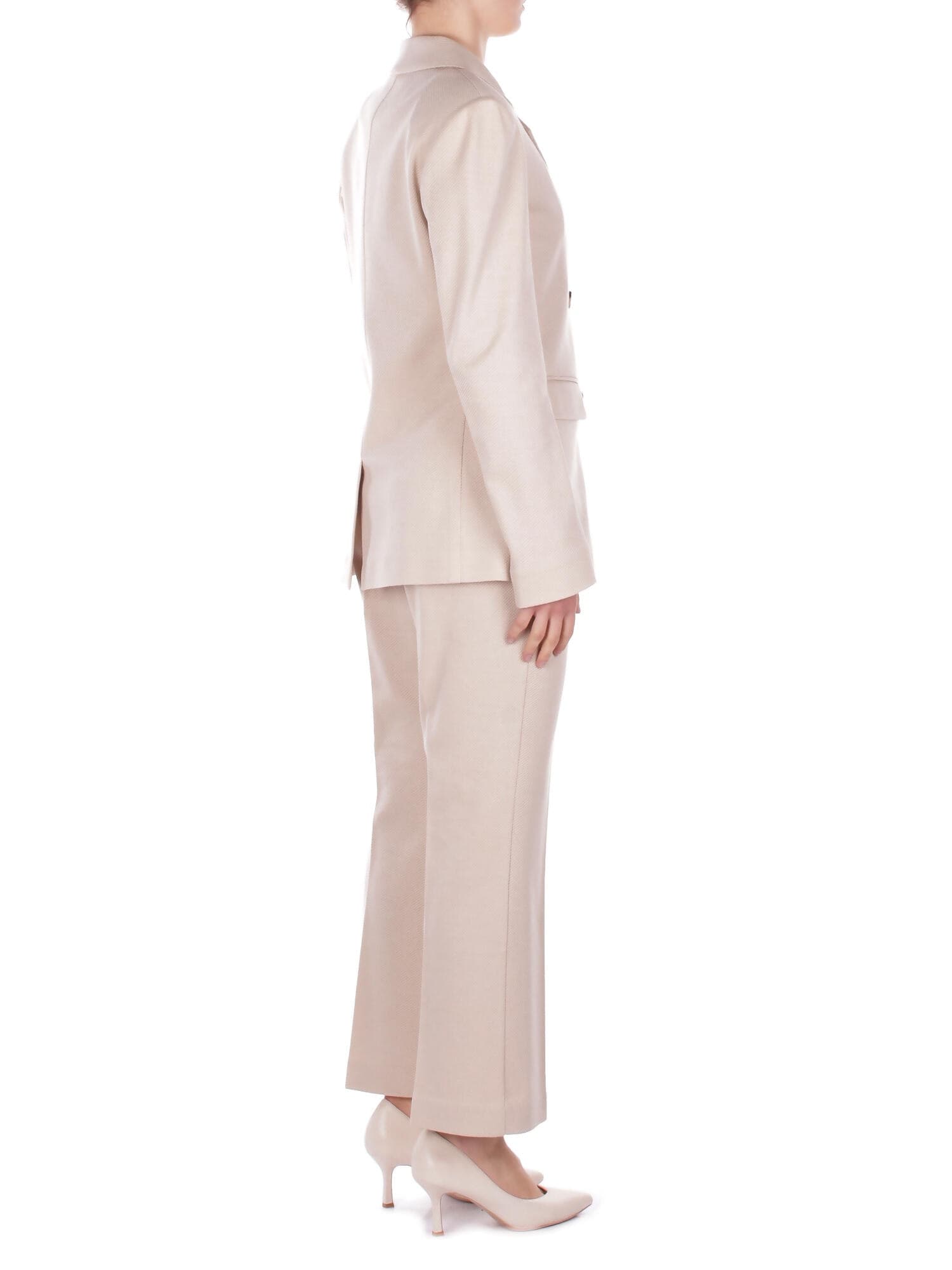 MM MAX MARA  Pantaloni Panna - 5