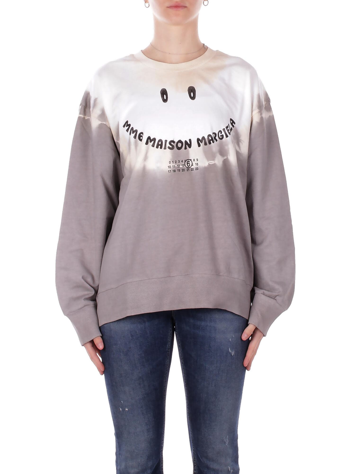 MM6 Maison Margiela  Maglie Bianco grigio - 7