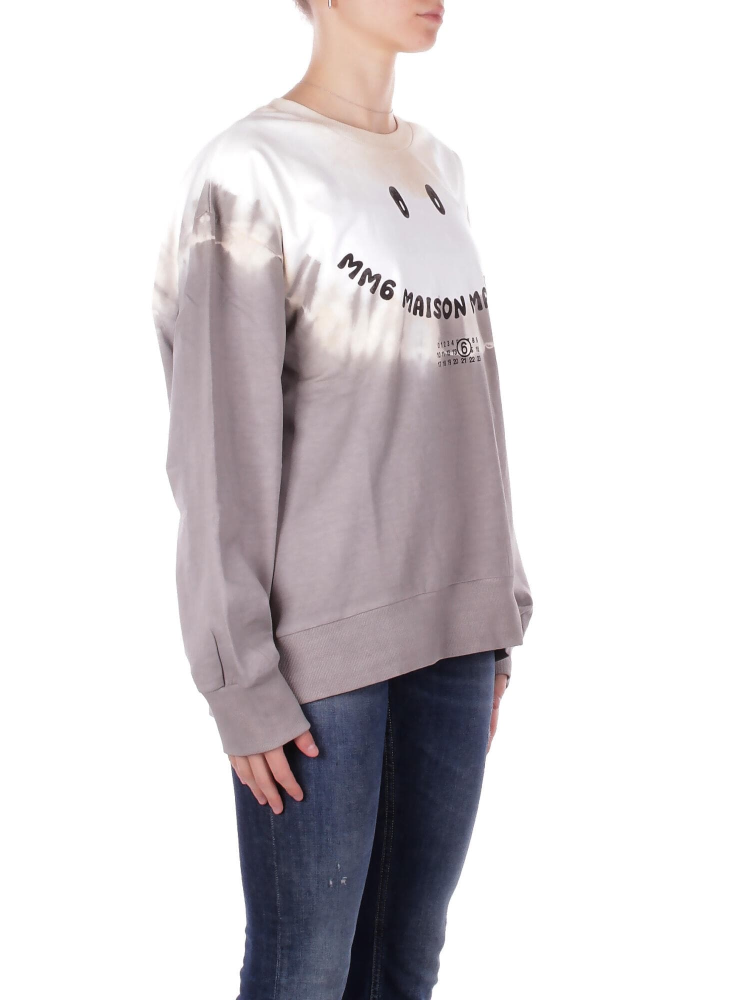MM6 Maison Margiela  Maglie Bianco grigio - 6