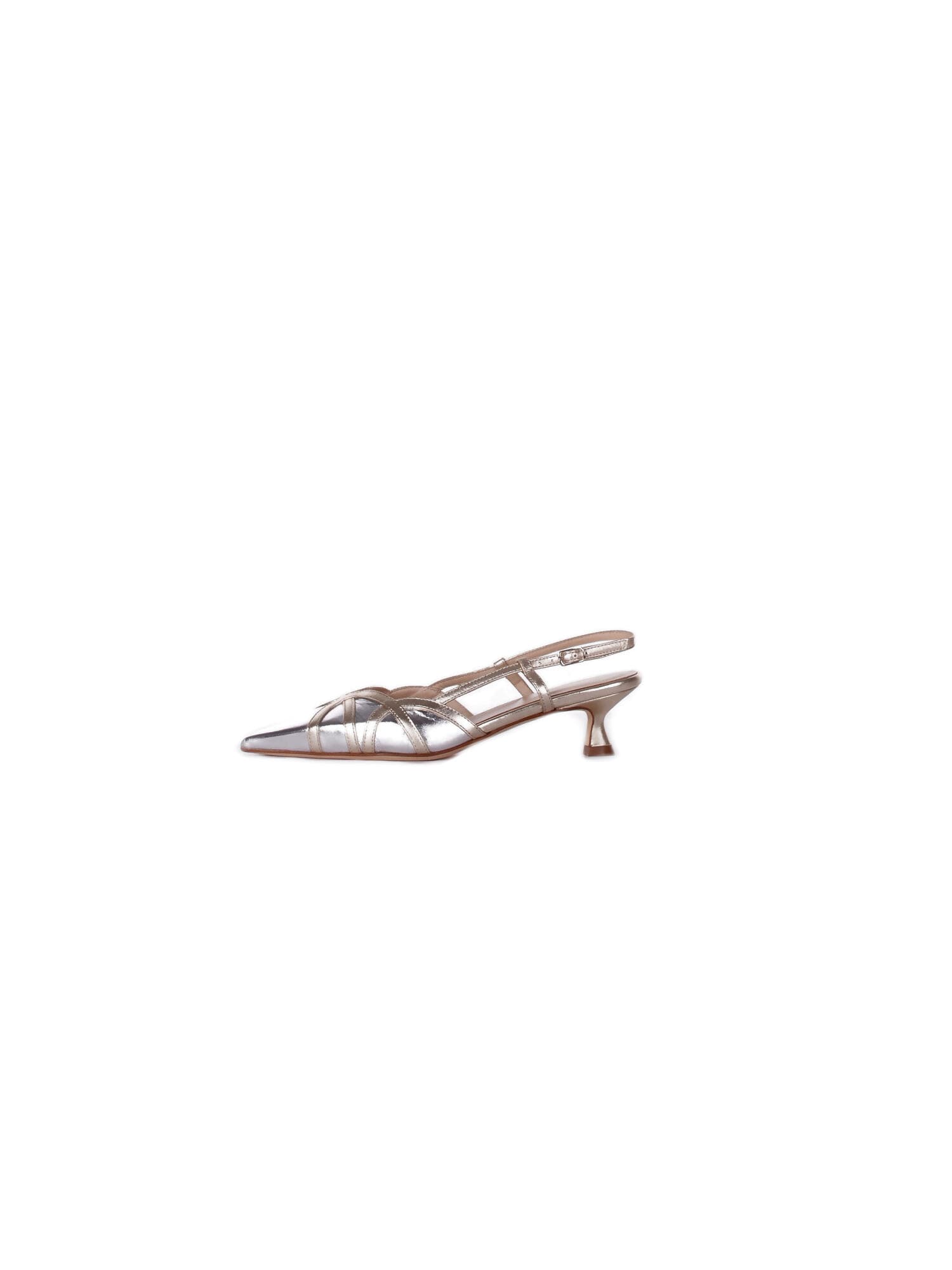 Anna F.  Scarpe con Tacco Argento - 7