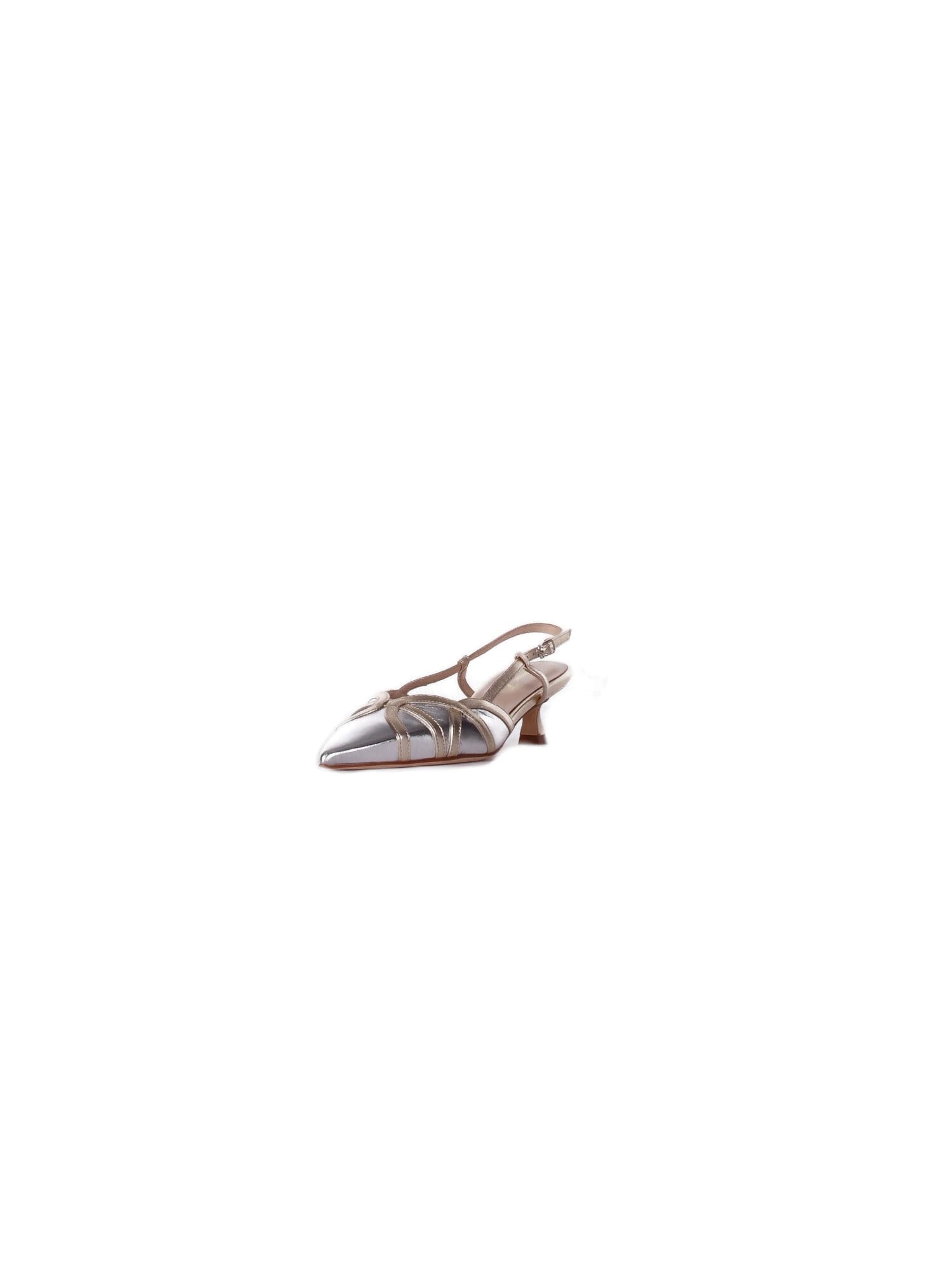 Anna F.  Scarpe con Tacco Argento - 6
