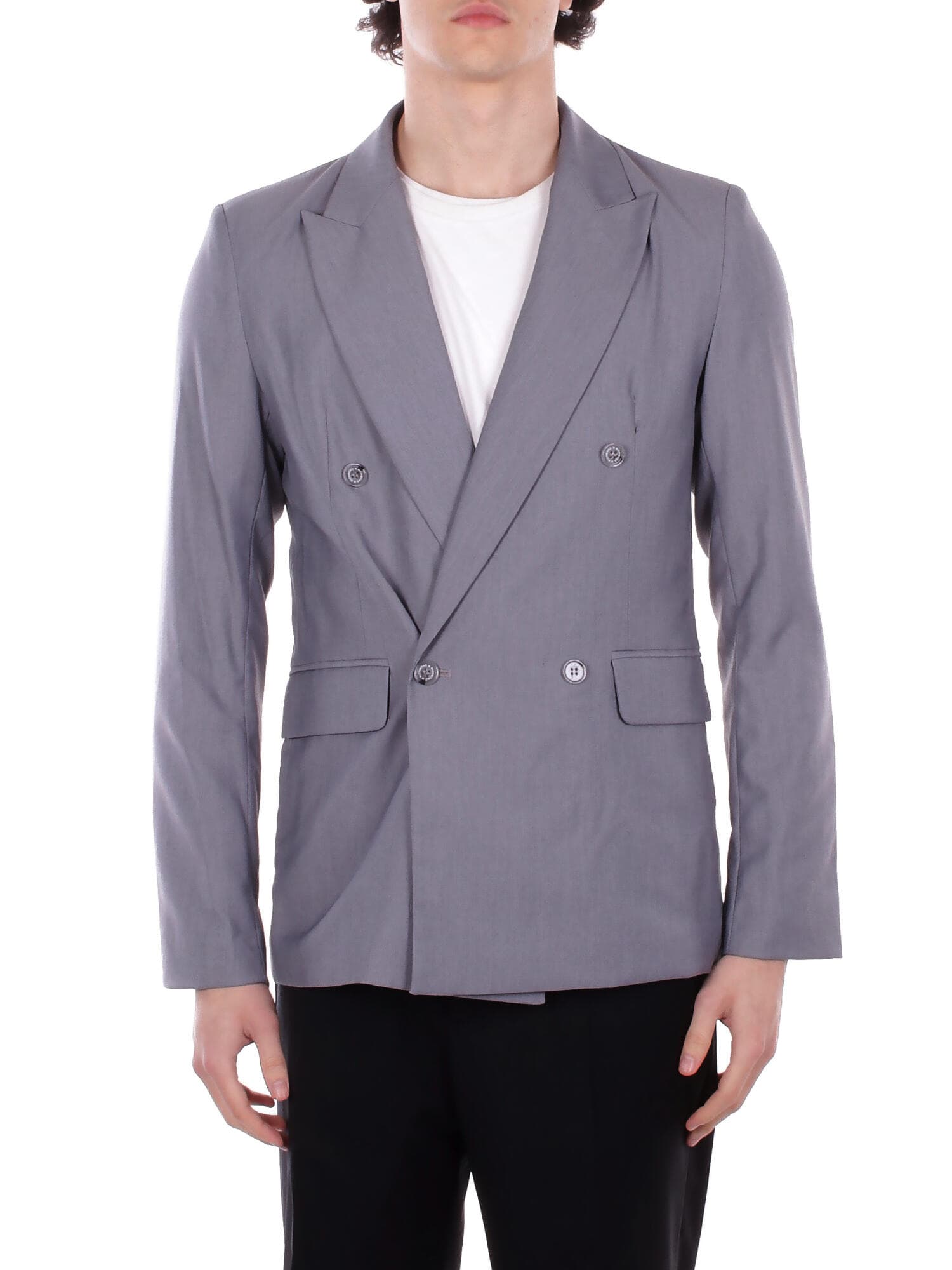 John Richmond  Giacche Grey - 7