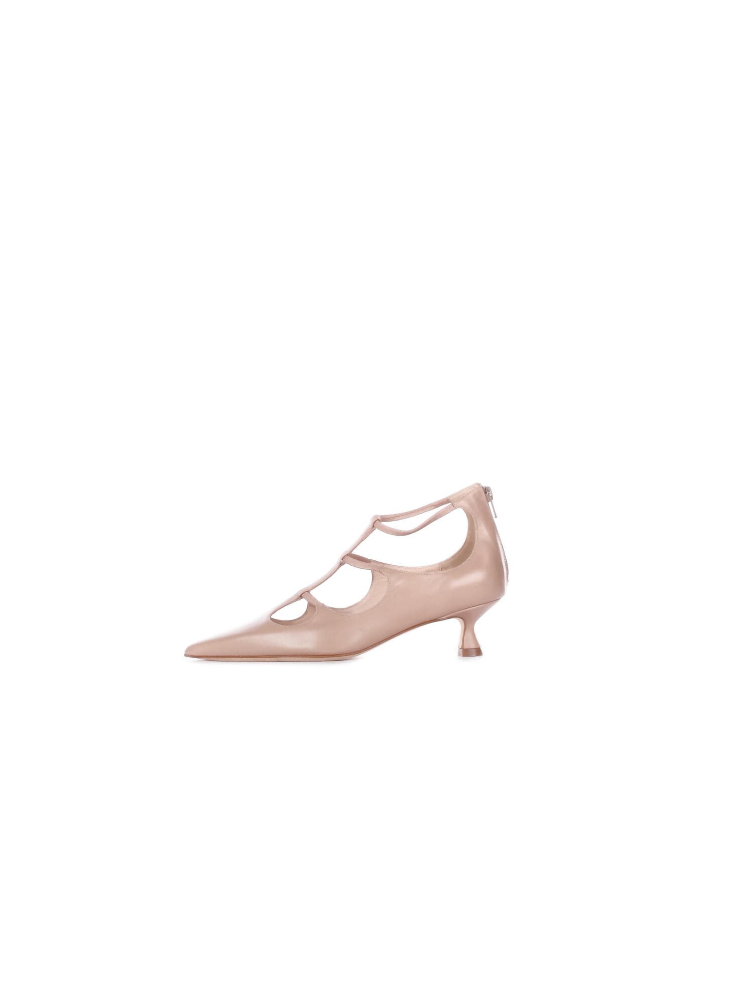 Anna F.  Scarpe con Tacco Beige - 7