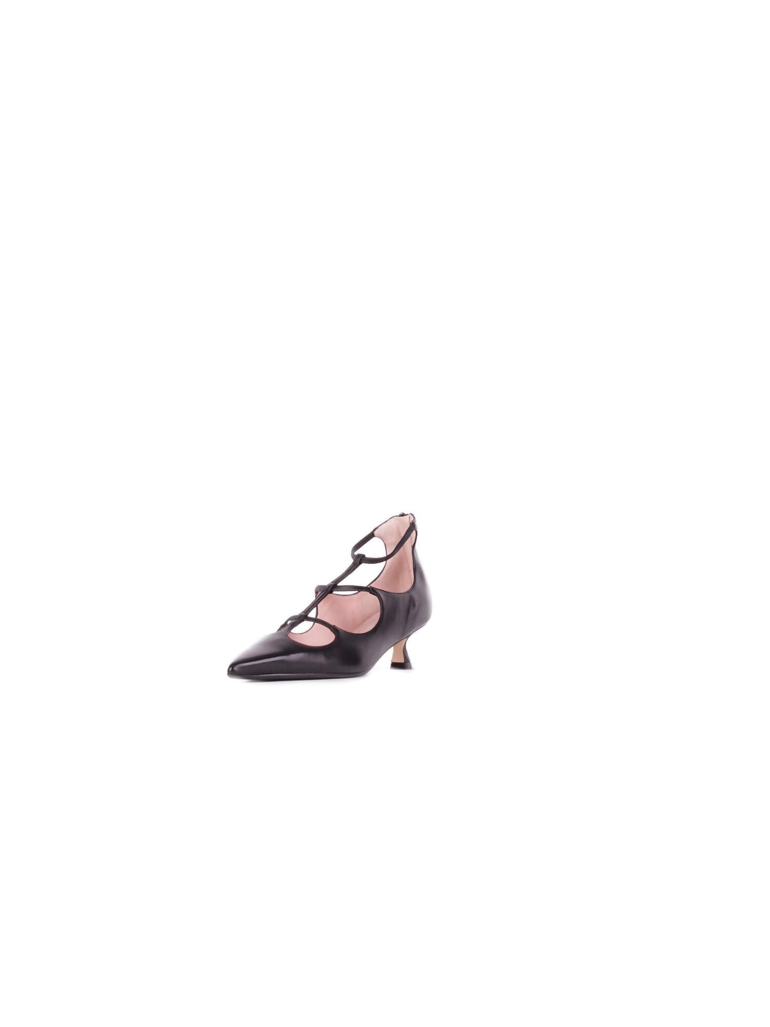 Anna F.  Scarpe con Tacco Nero - 11