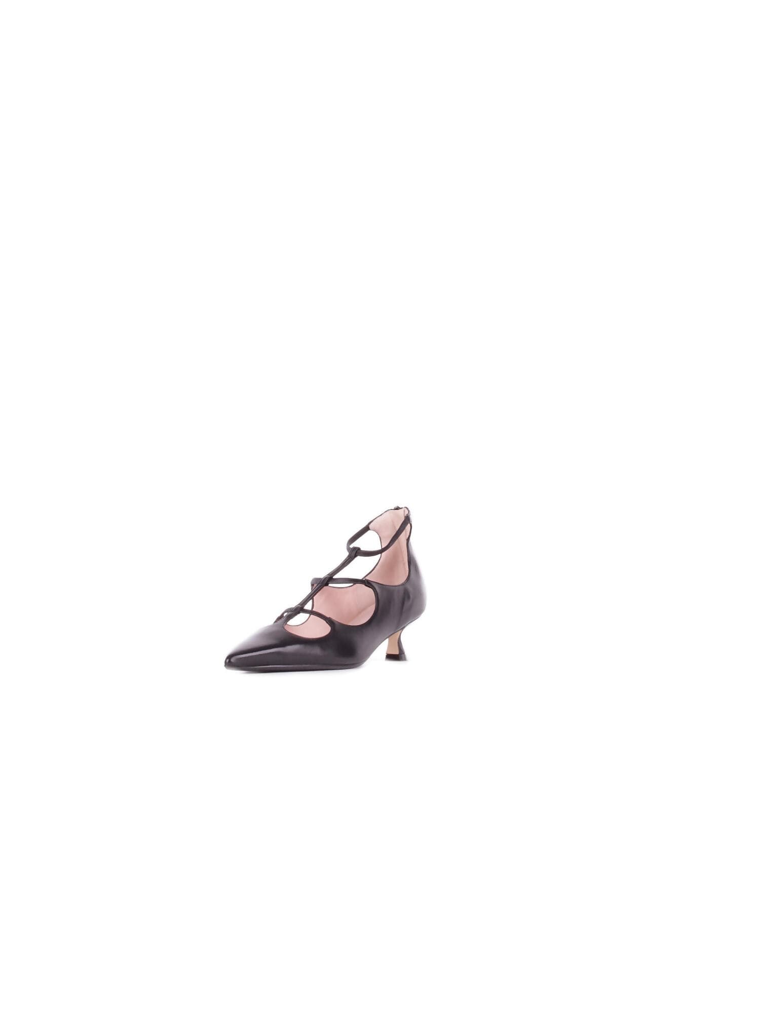 Anna F.  Scarpe con Tacco Nero - 12