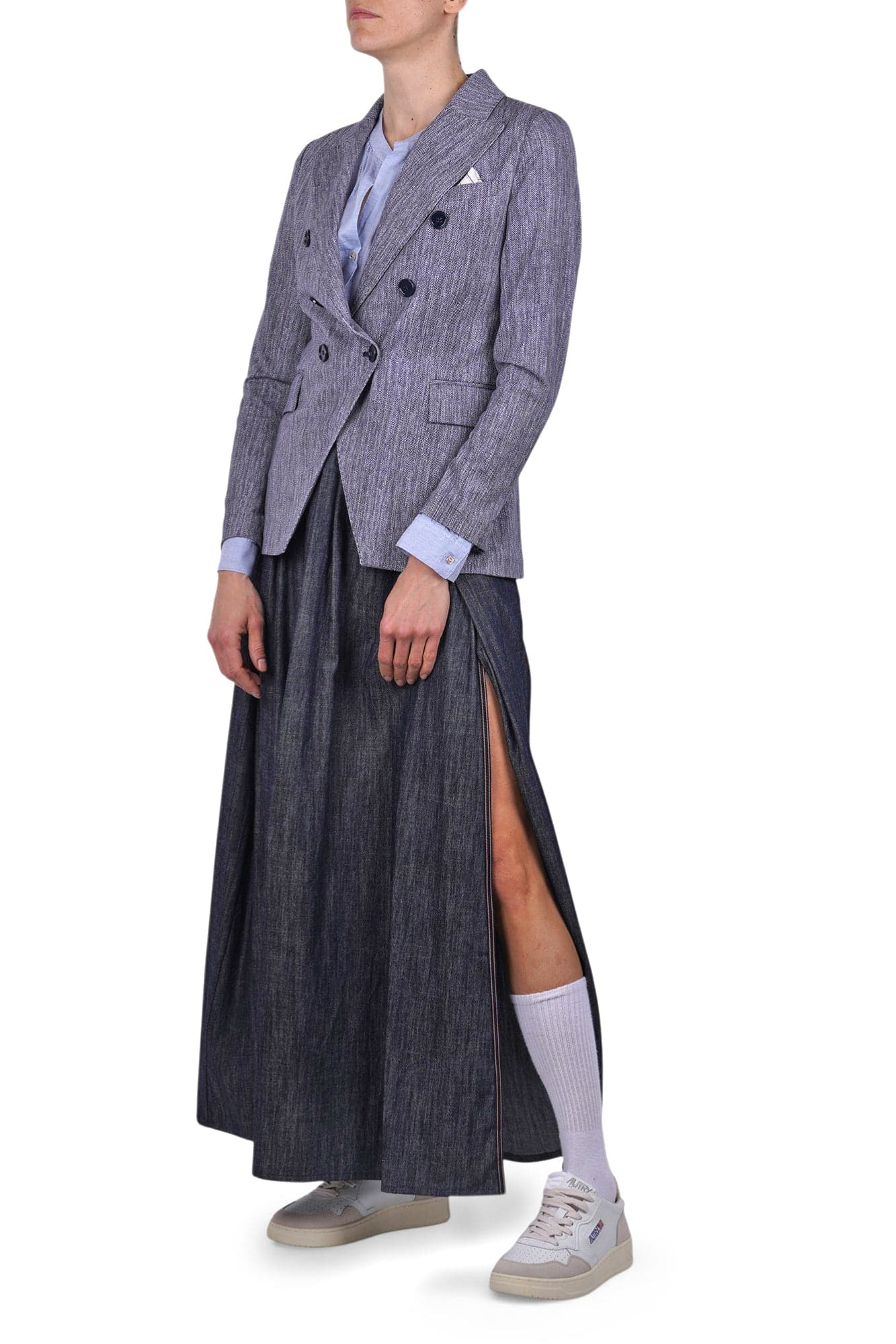 Circolo 1901  - Giacca - 470007 - Blu/Bianco - 2