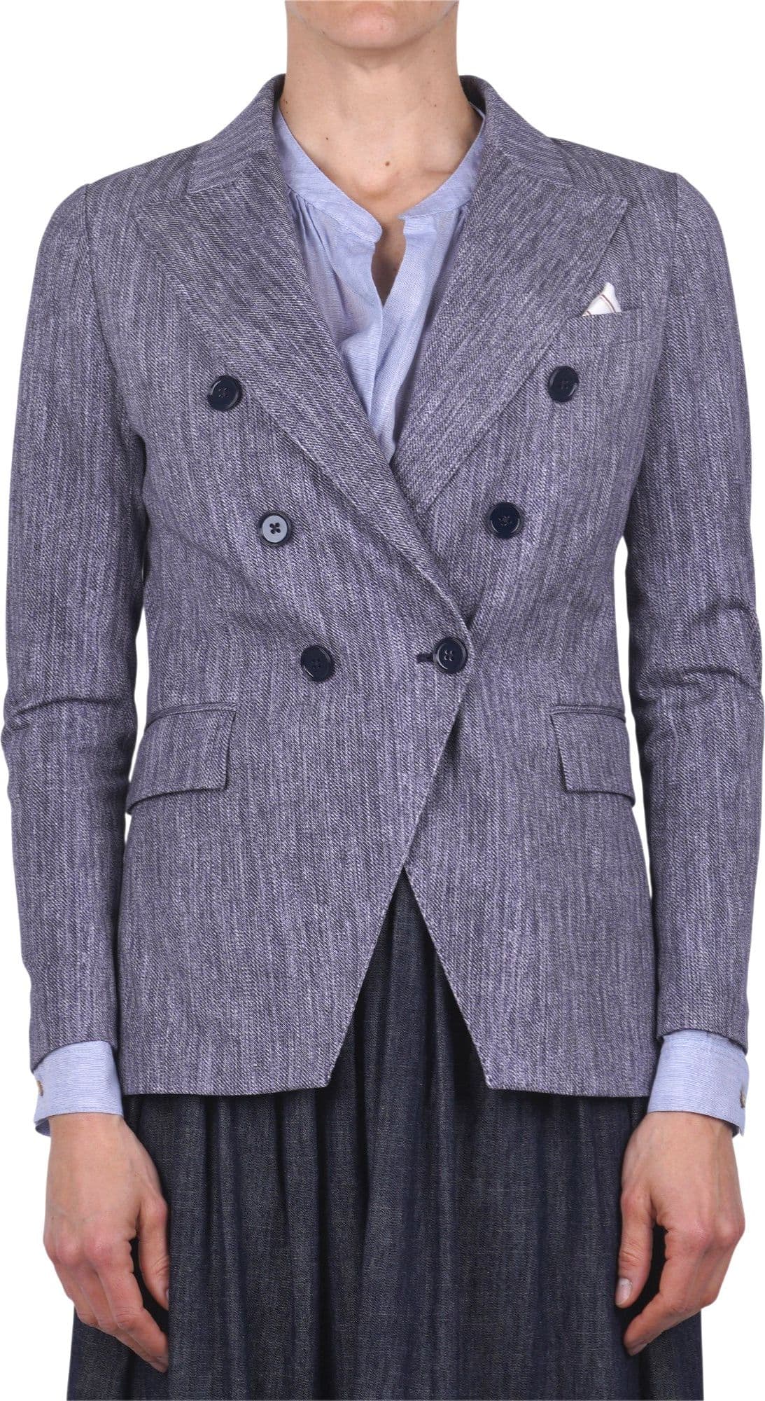 Circolo 1901  - Giacca - 470007 - Blu/Bianco - 3