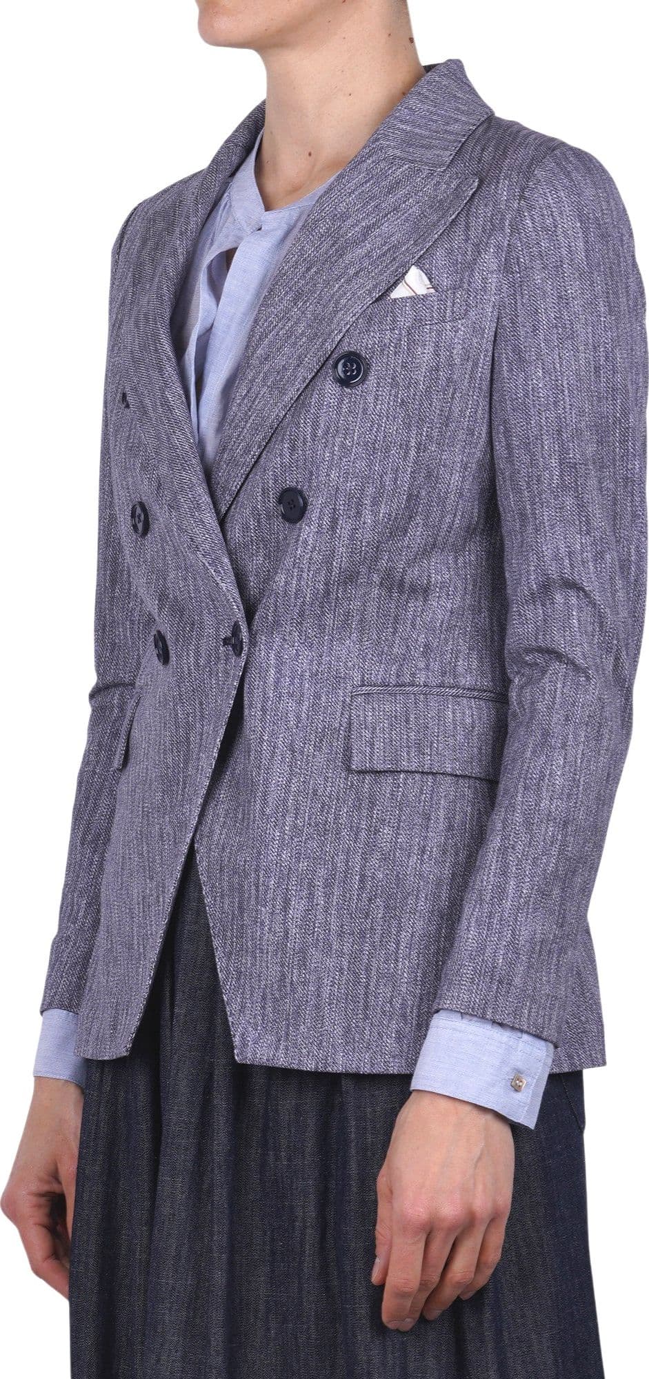 Circolo 1901  - Giacca - 470007 - Blu/Bianco - 4