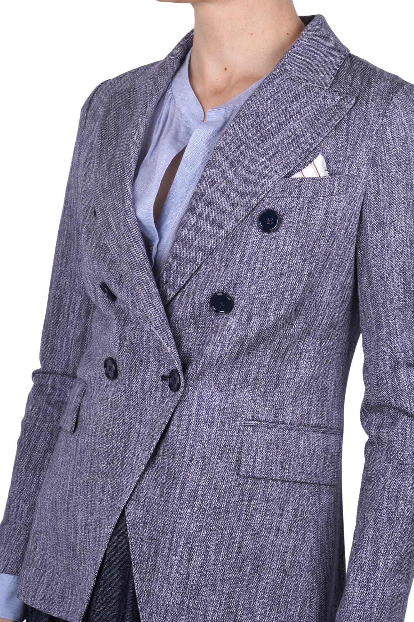Circolo 1901  - Giacca - 470007 - Blu/Bianco - 6