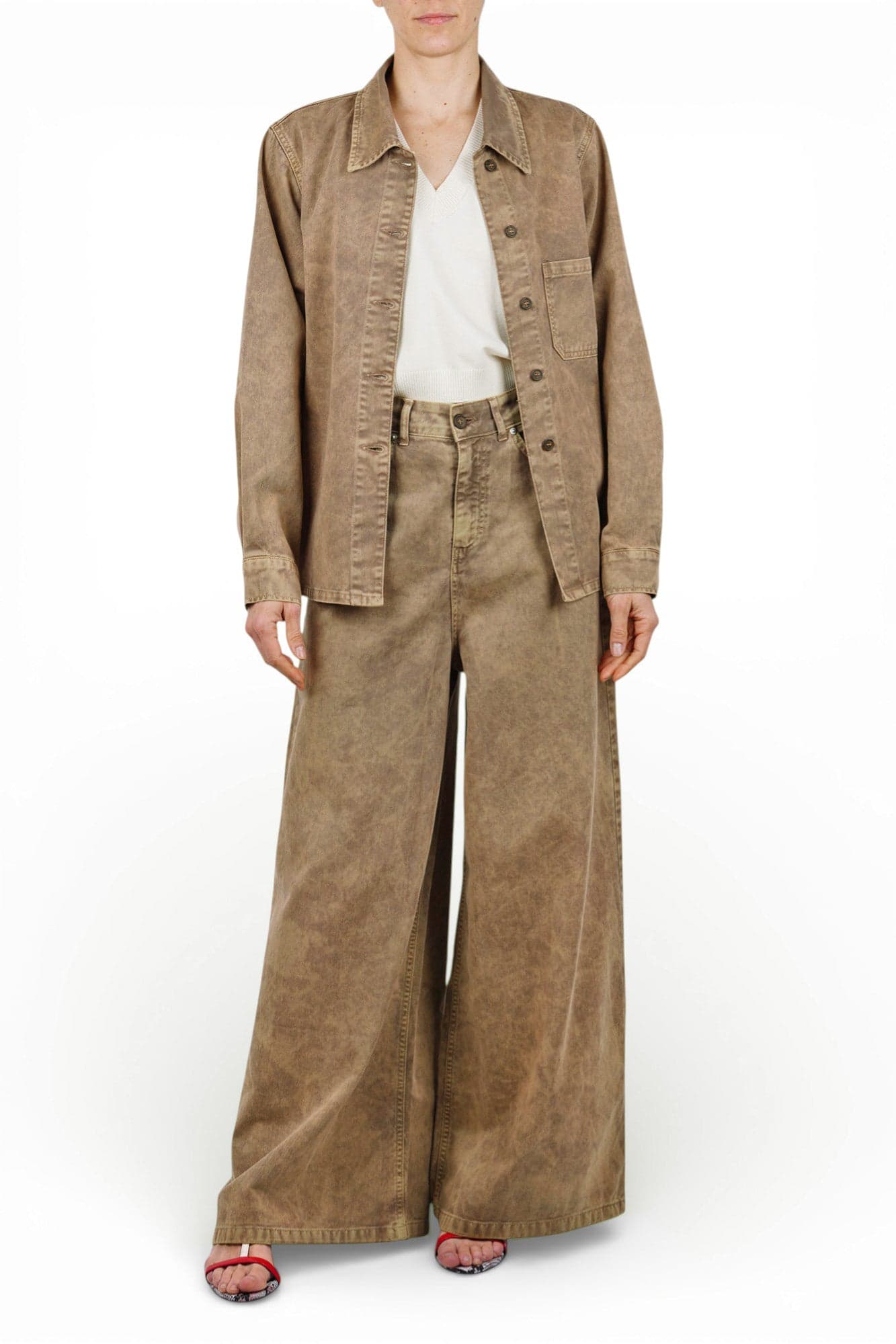 OTTOD'AME Ottod'ame - Pantalone - 470775 - Terra - 2