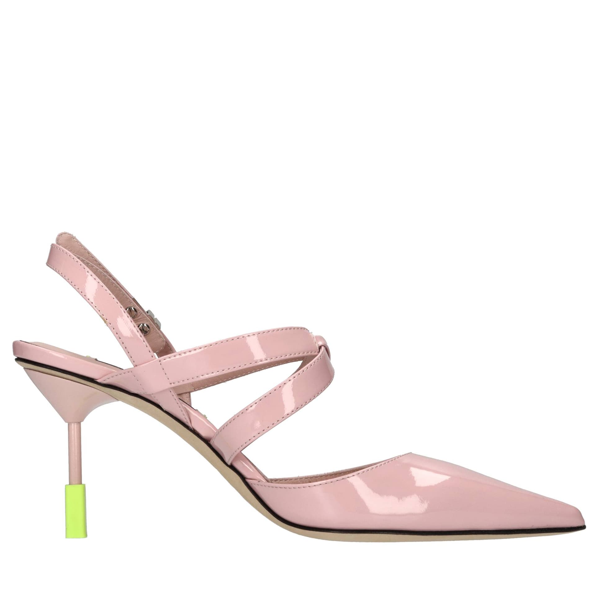 MSGM  Scarpe con Tacco Rosa - 3
