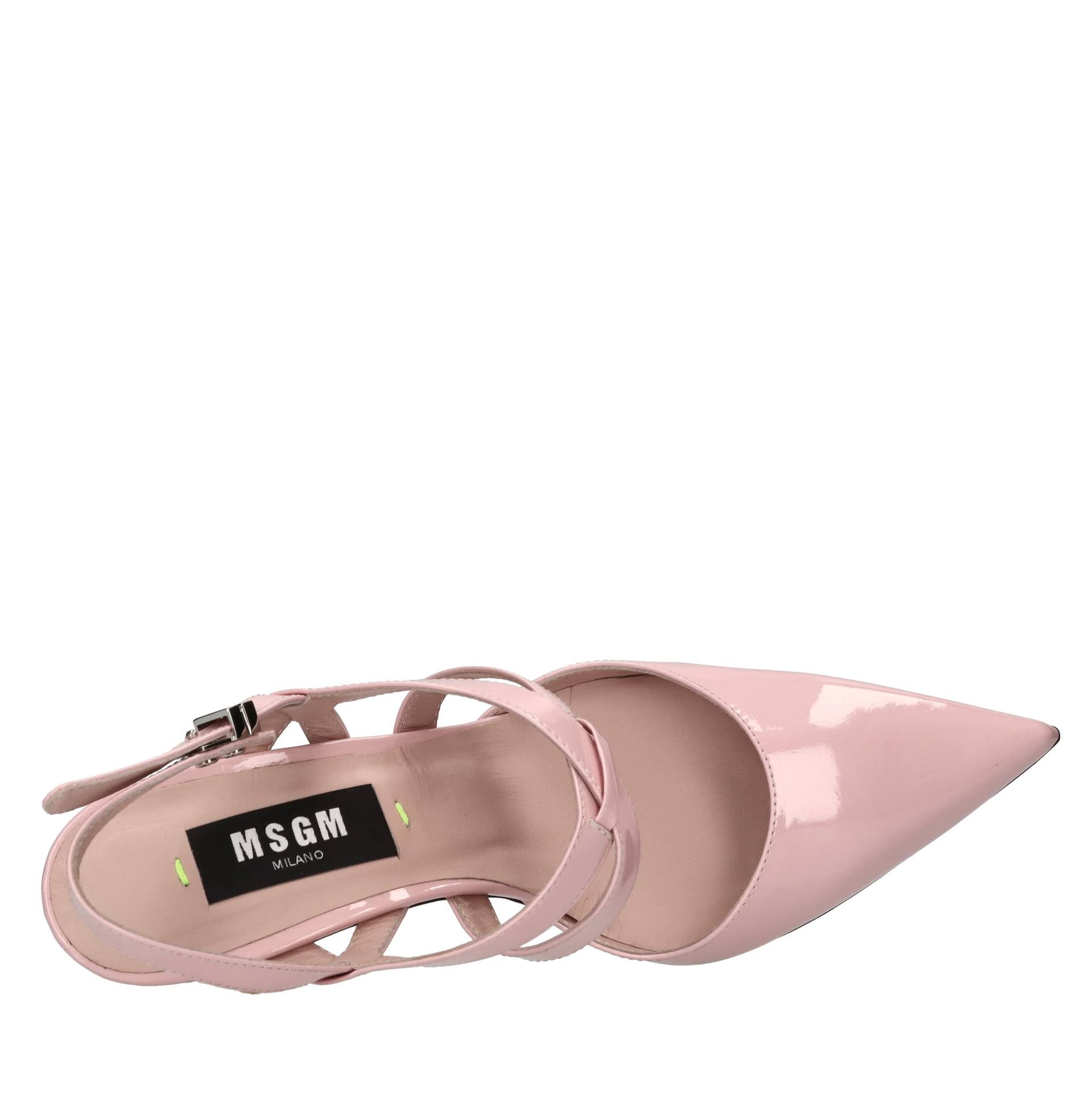 MSGM  Scarpe con Tacco Rosa - 5