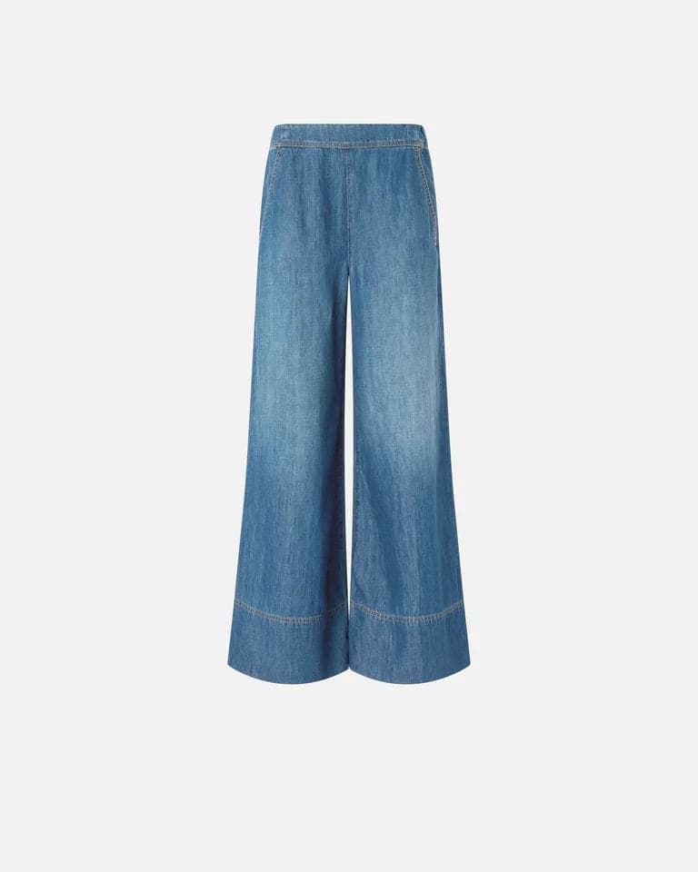 Pinko   SPIAGGIA PANTALONE LIGHT DENIM SS26 - 5