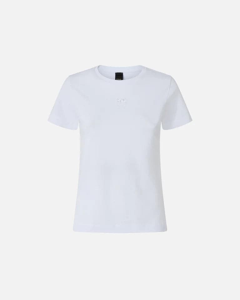 Pinko   BUSSOLOTTO T-SHIRT JERSEY PATCH SS26 - 5