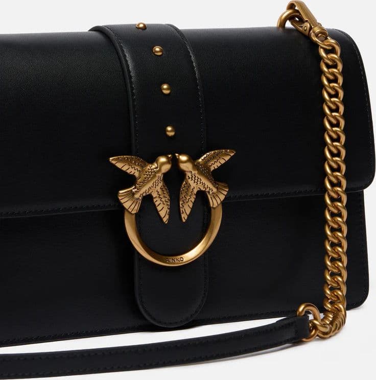 Pinko PINKO  LOVE ONE CLASSIC ST. CL VITELLO SETA SS26 - 7