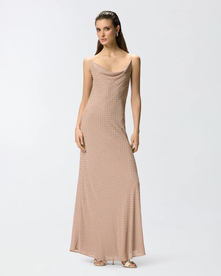 Pinko   FARRO ABITO GEORGETTE FULL STRETCH SS26 - 7