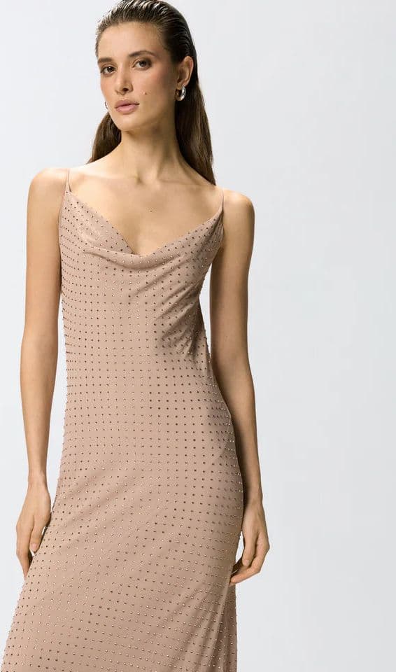 Pinko   FARRO ABITO GEORGETTE FULL STRETCH SS26 - 4
